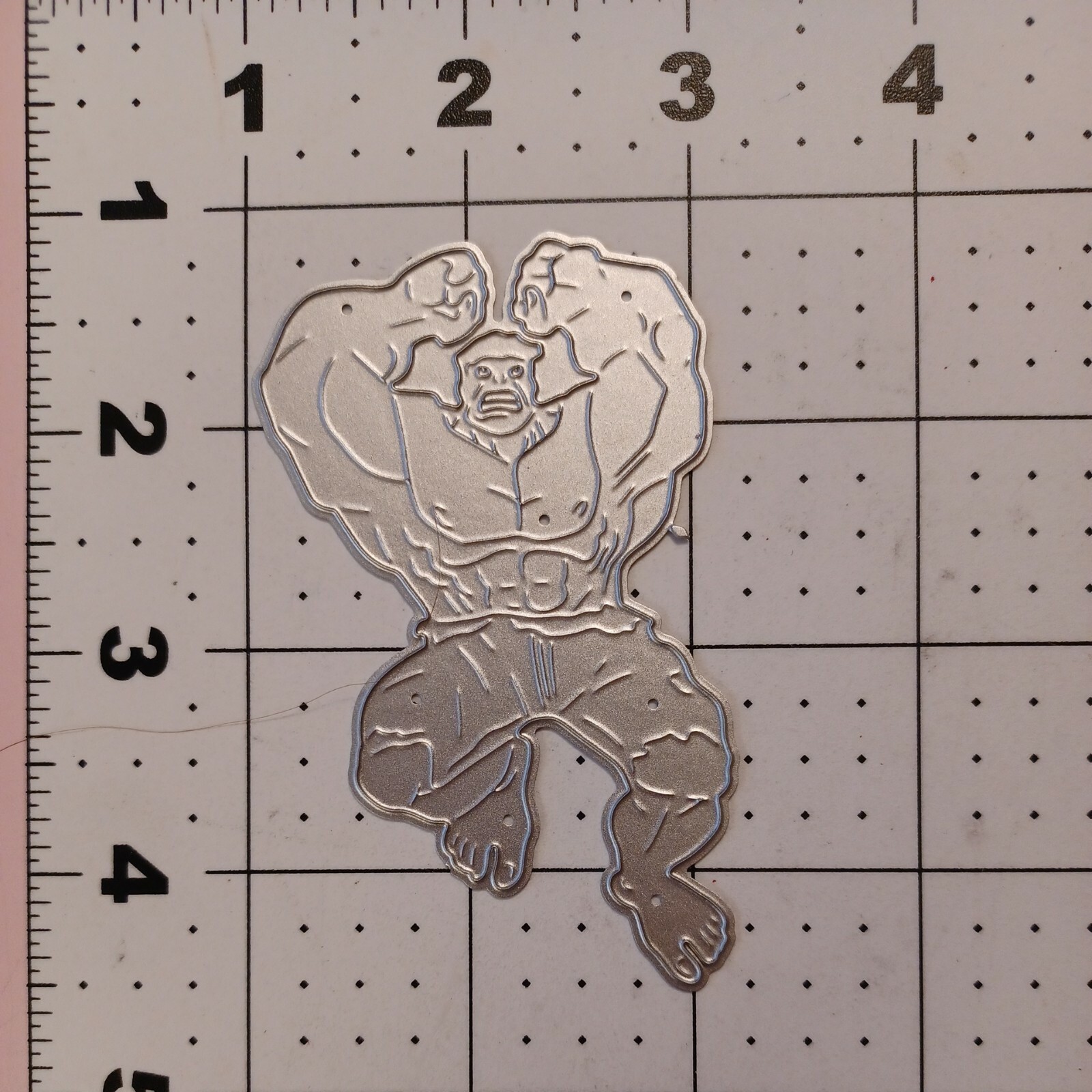 Universal Thin Metal Die Cut Tool Hulk Smash Bruce Banner superhero birthday