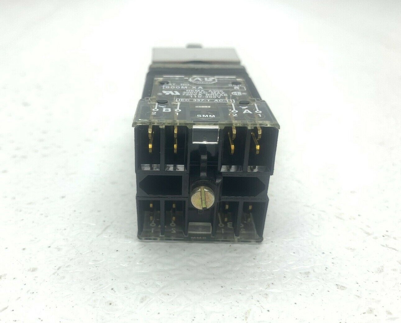 NEW ALLEN-BRADLEY 800MS-NG2QB 4-POSITION SQUARE SELECTOR SWITCH 2NO 2NC CONTACTS