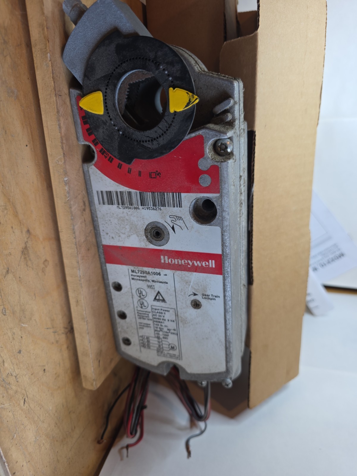 Honeywell ML7295A1006 HVAC Actuator