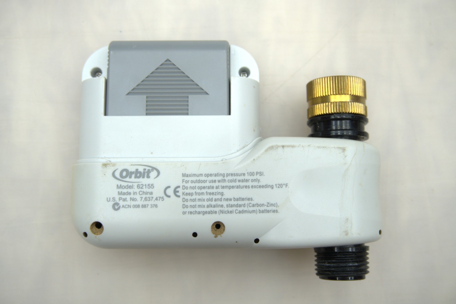 orbit sprinkler timer model 62155