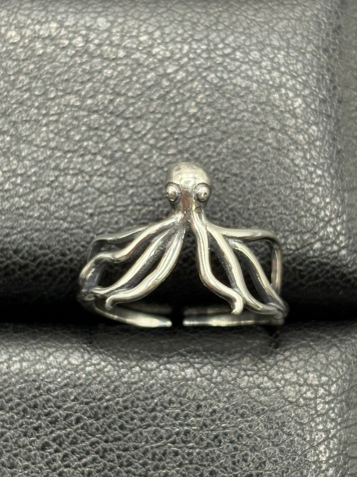 New Condition Sterling Silver Octopus Toe Ring 925 B16