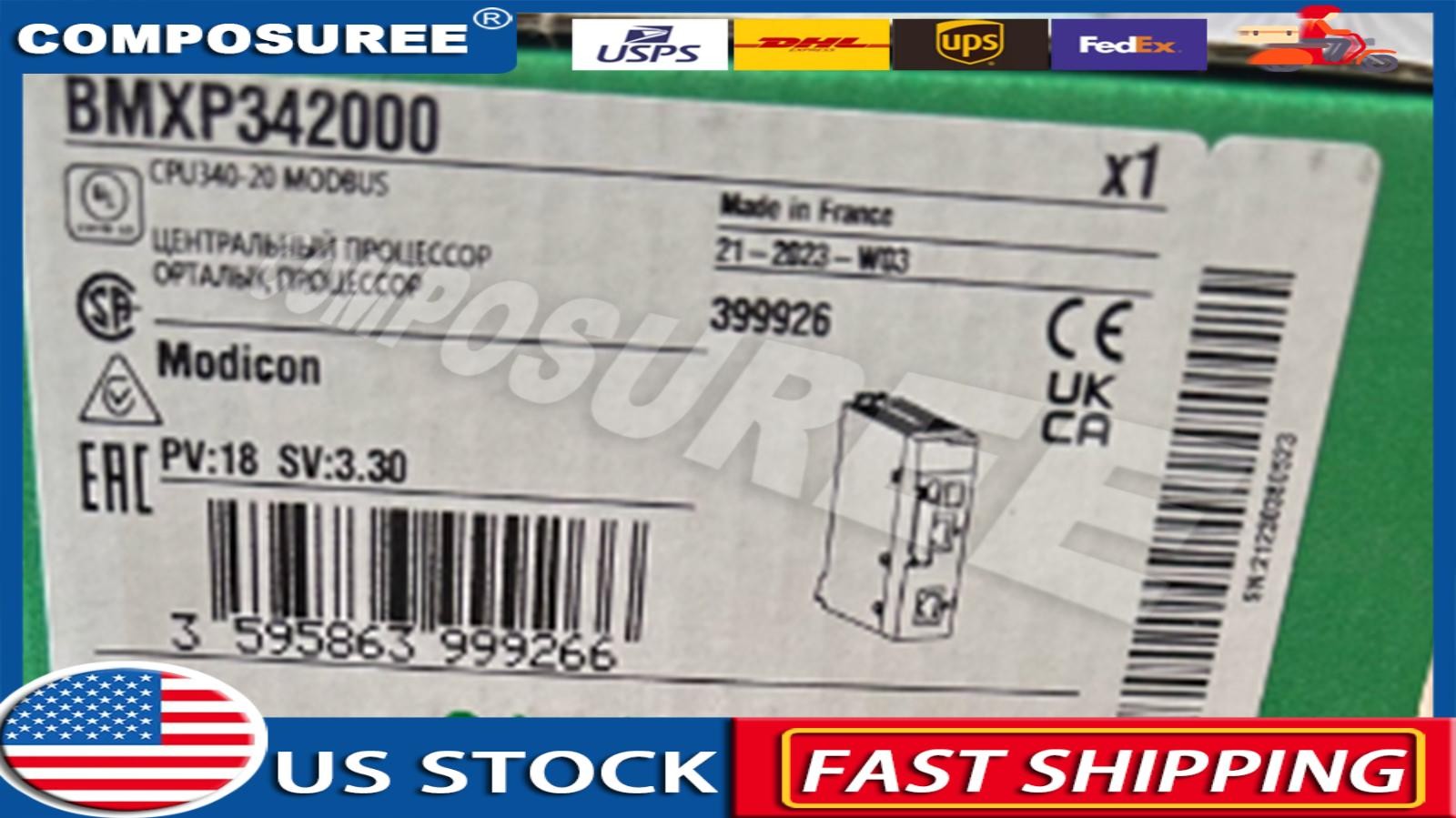 New In Box Schneider BMXP342000