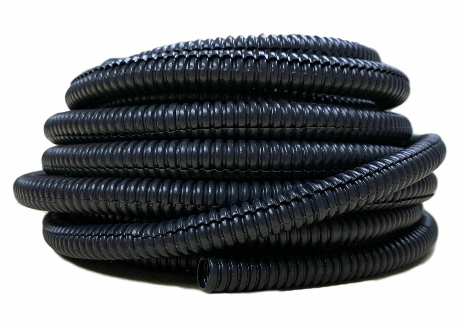 25 Feet FT 1/2" Black Split Loom Wire Flexible Tubing Hose Car Audio