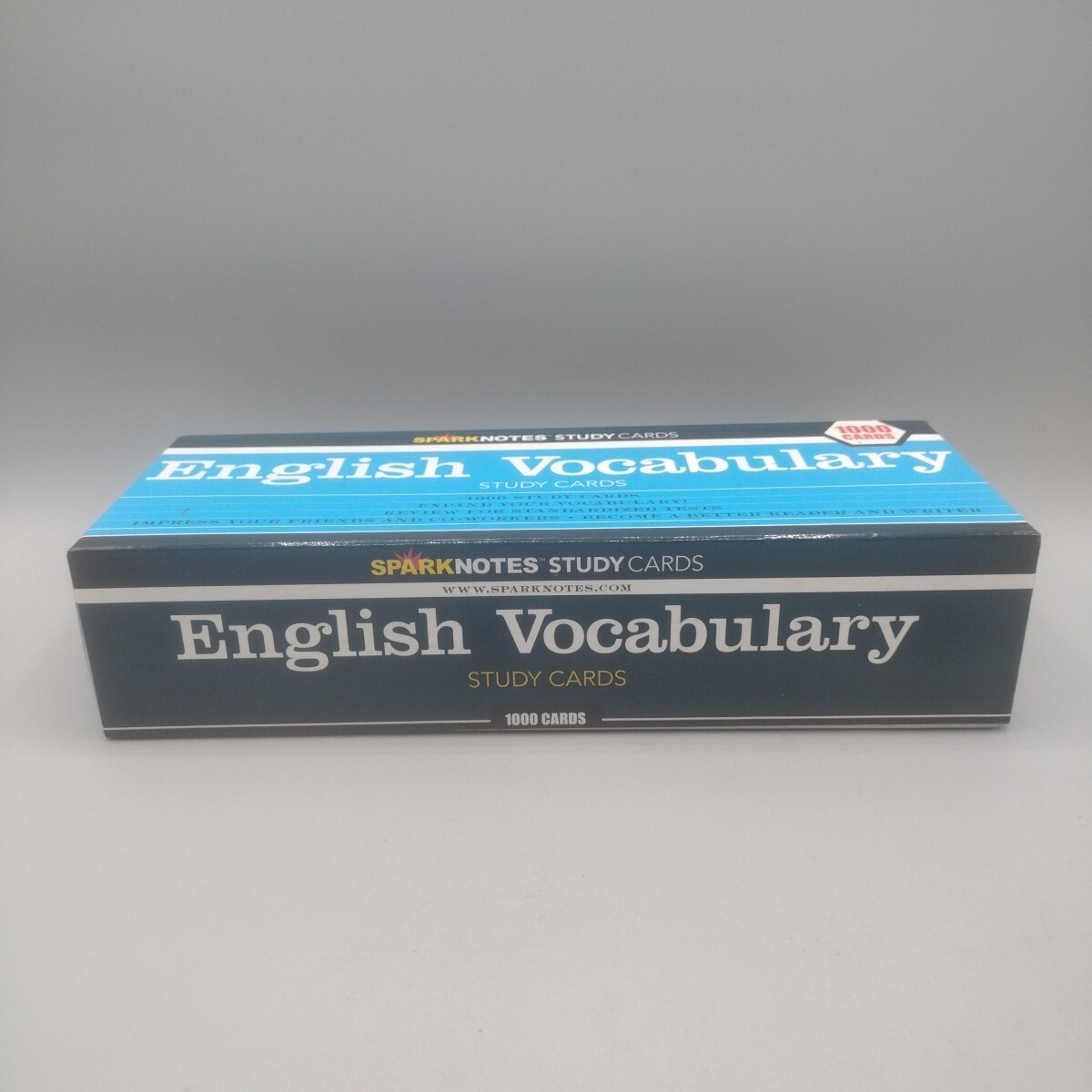Sparknotes 1000 ENGLISH VOCABULARY VINTAGE Study Cards definitions