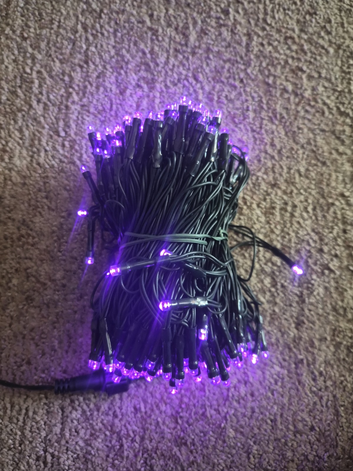 Halloween purple lights with sounds