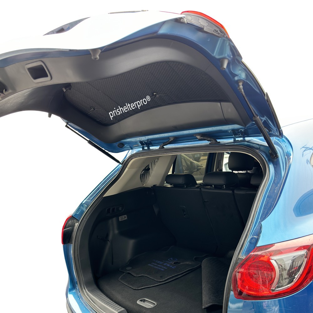 Fit For Mazda CX-5 2013-2016 Rear Windshield Black Silver Privacy Sunshade