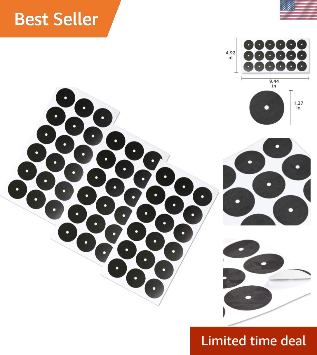 54 Durable Pool Table Marker Dots - Perfect for Game Accuracy & Protection