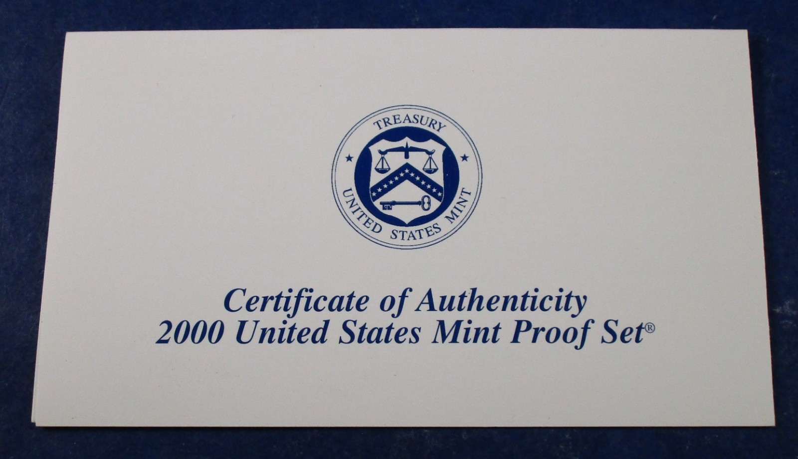 2000 Clad Proof Set w/ OGP - 10 Coins (03)