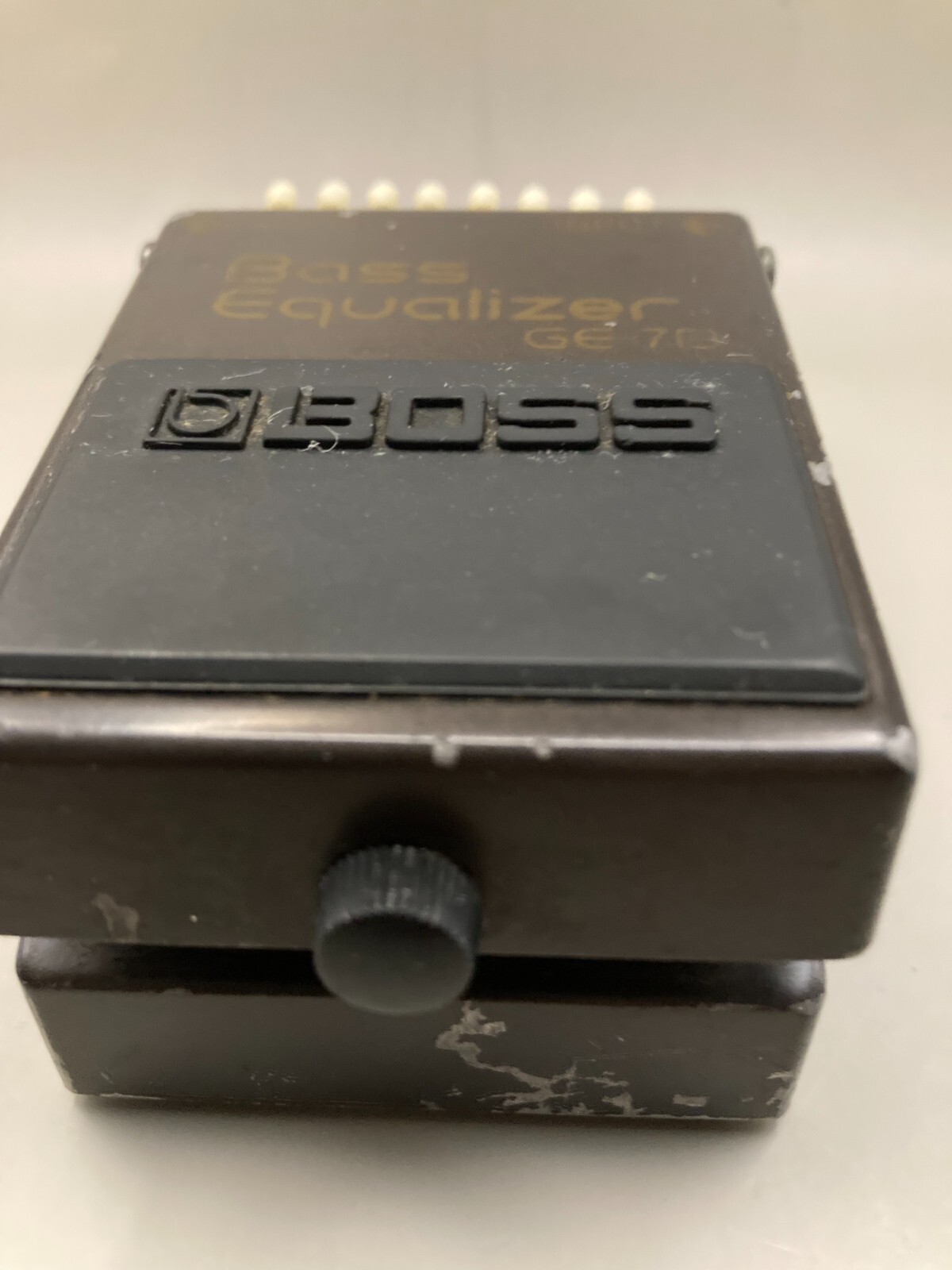 Boss GE-7B Bass Equalizer Guitar Effect Pedal Tested Working from Japan