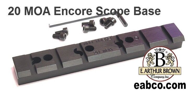 T/C Encore Pro Hunter 20 MOA Scope Mount Base by EABCO