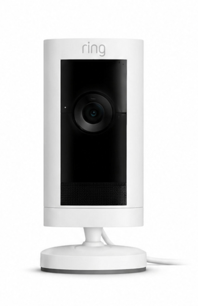 Ring - Stick Up Cam PRO Plug In Indoor/Outdoor Security Camera with 3D Motion