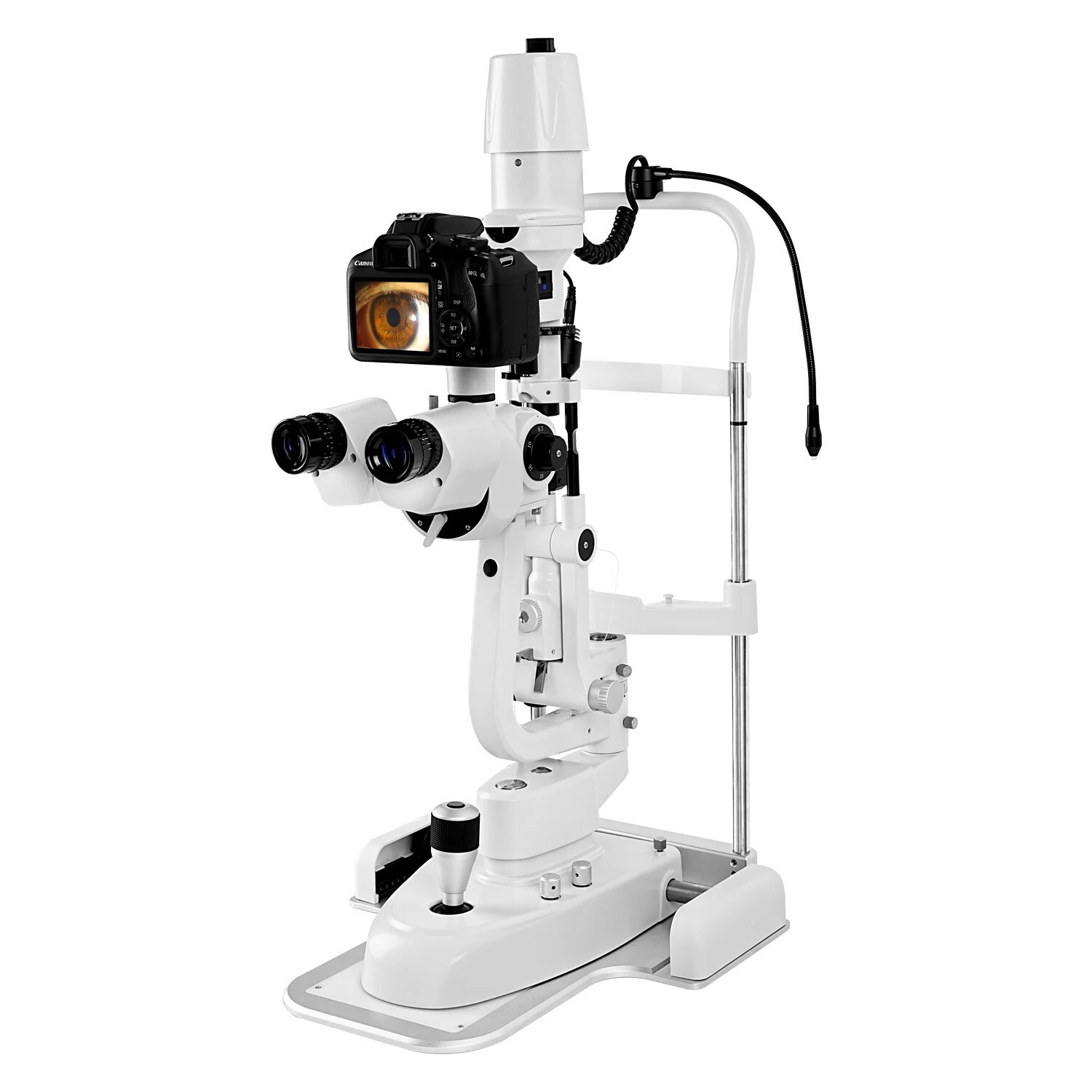 Professional Digital Slit Lamp 5-Speed LED Magnifier Ophthalmic Equipment
