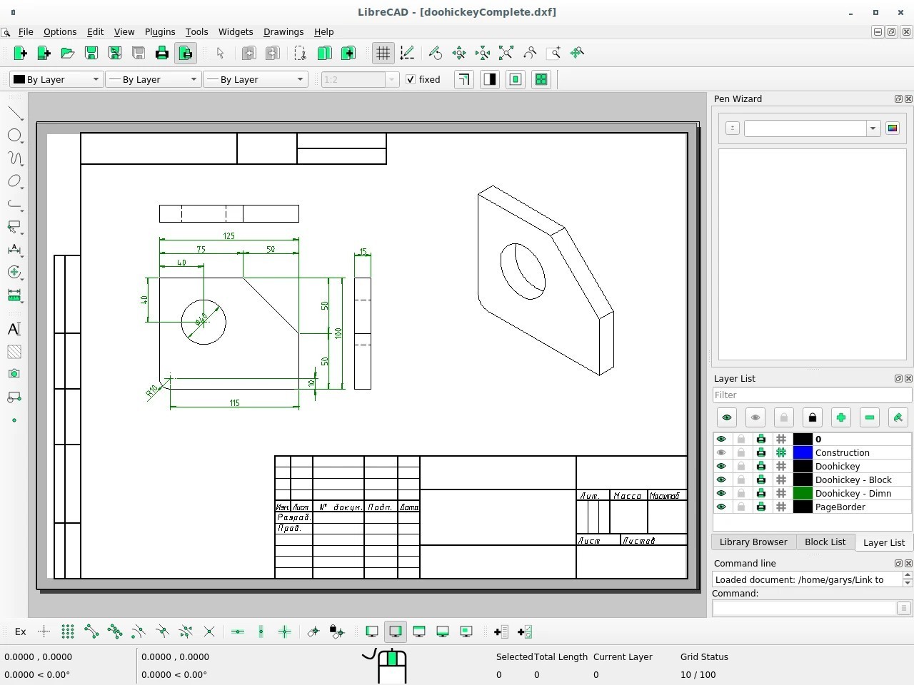 Libre Cad 2D - Computer Aided Design CAD Software Package for Windows on CD