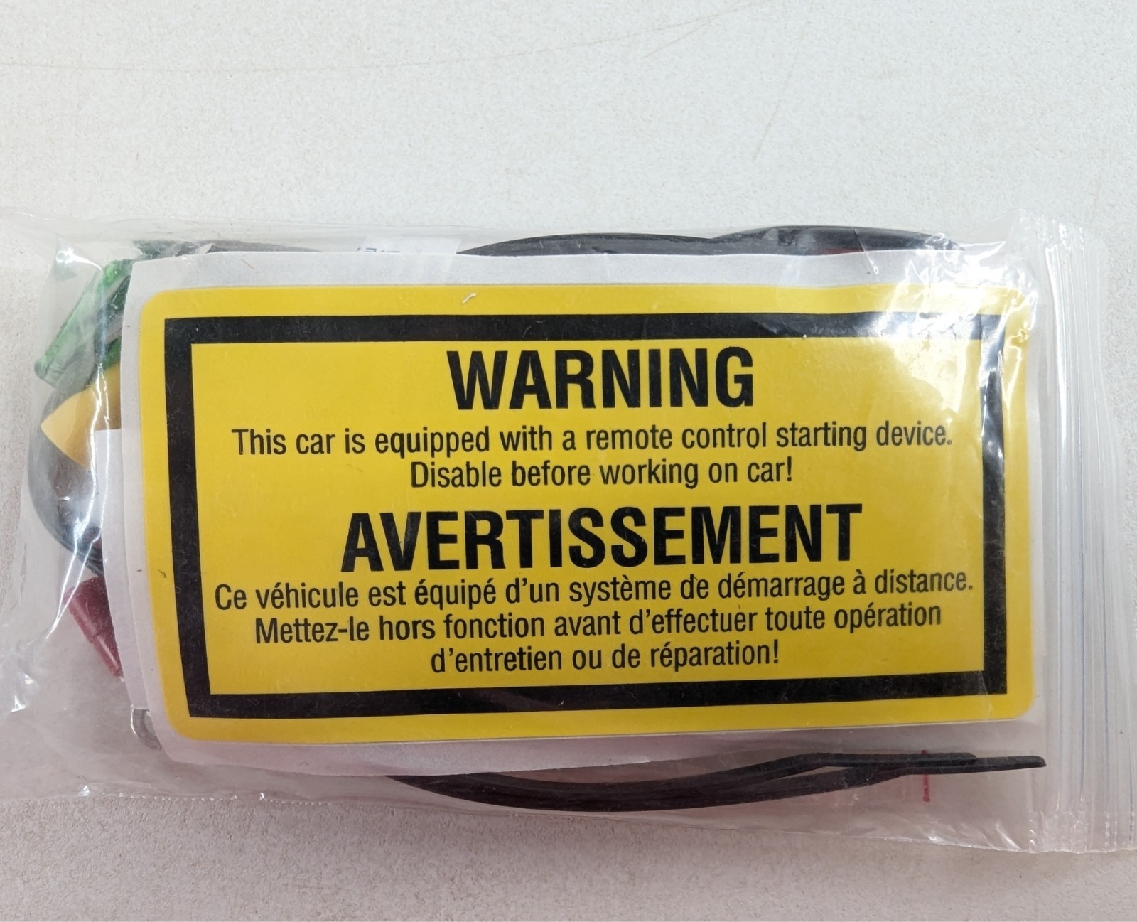 Auto Command Remote Car Starter by DesignTech 20023 - Vintage New in Box