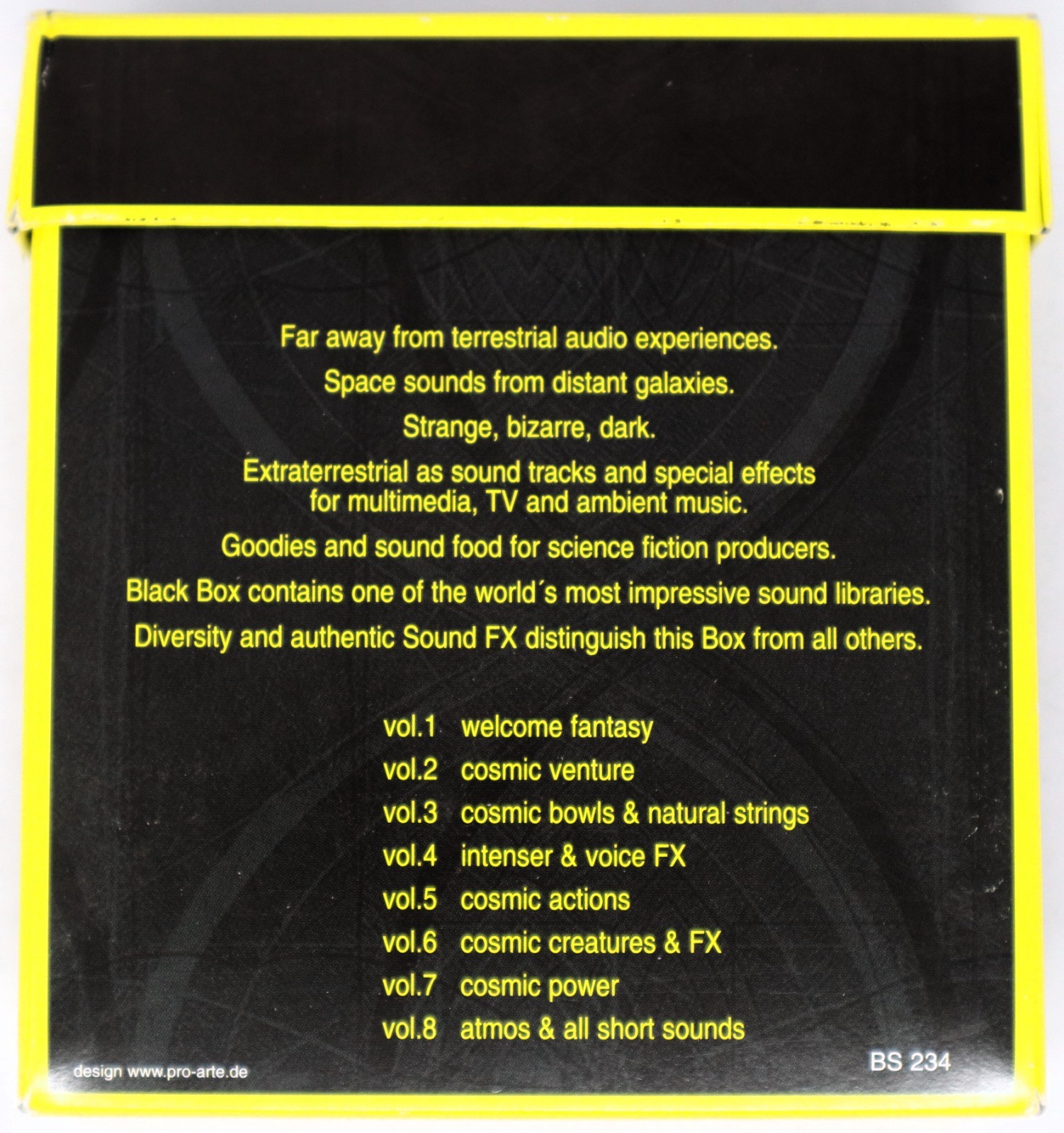 Best Service Black Box Cosmic Gold Sample/Sound Library/Sampling 9 CD Box Set