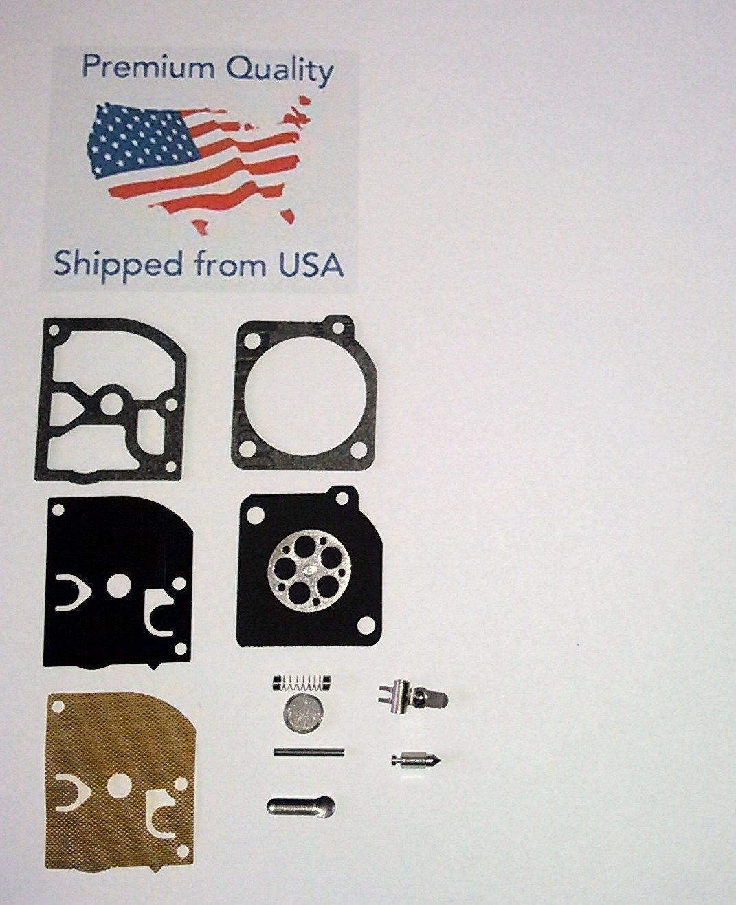 Carburetor Rebuild Kit Replacement for Zama RB-39 for McCulloch for Poulan