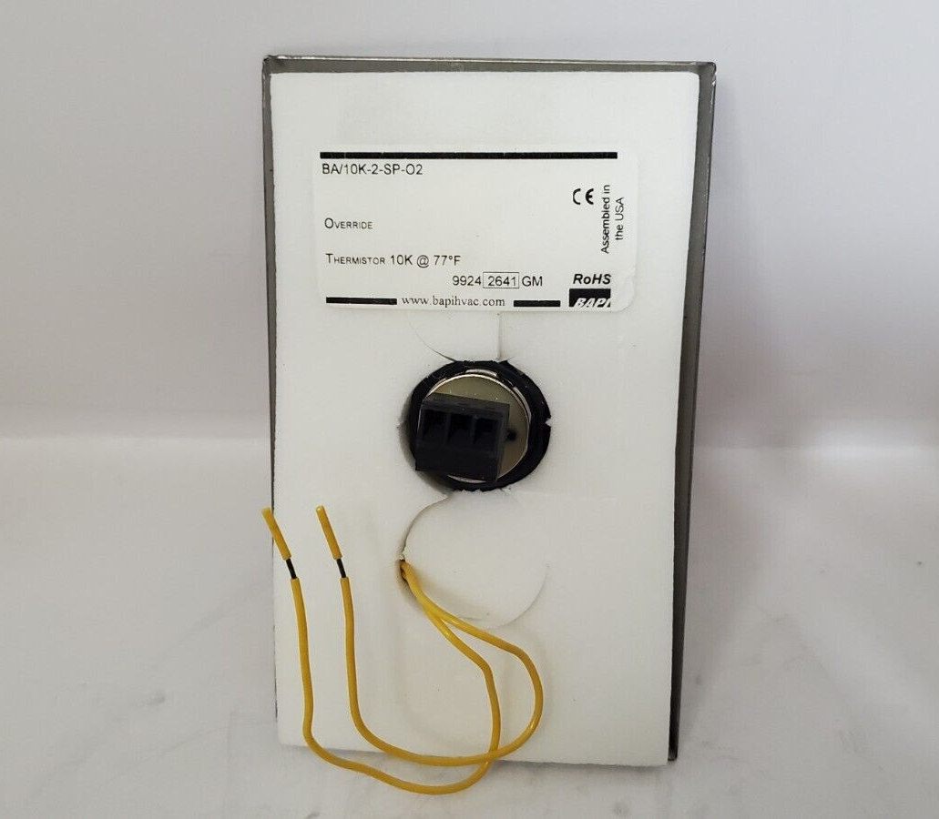 Bapi BA/10K-2-SP-O2 Room Temperature Sensor Type II, Stainless Steel