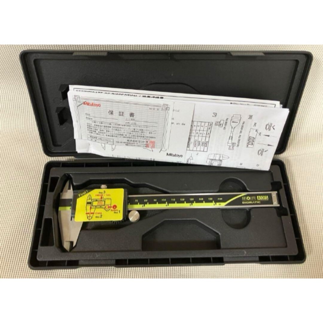 Mitutoyo Caliper 500-196-30 CD-6 ASX 6H w/Box W/Manual From JAPAN F/S New