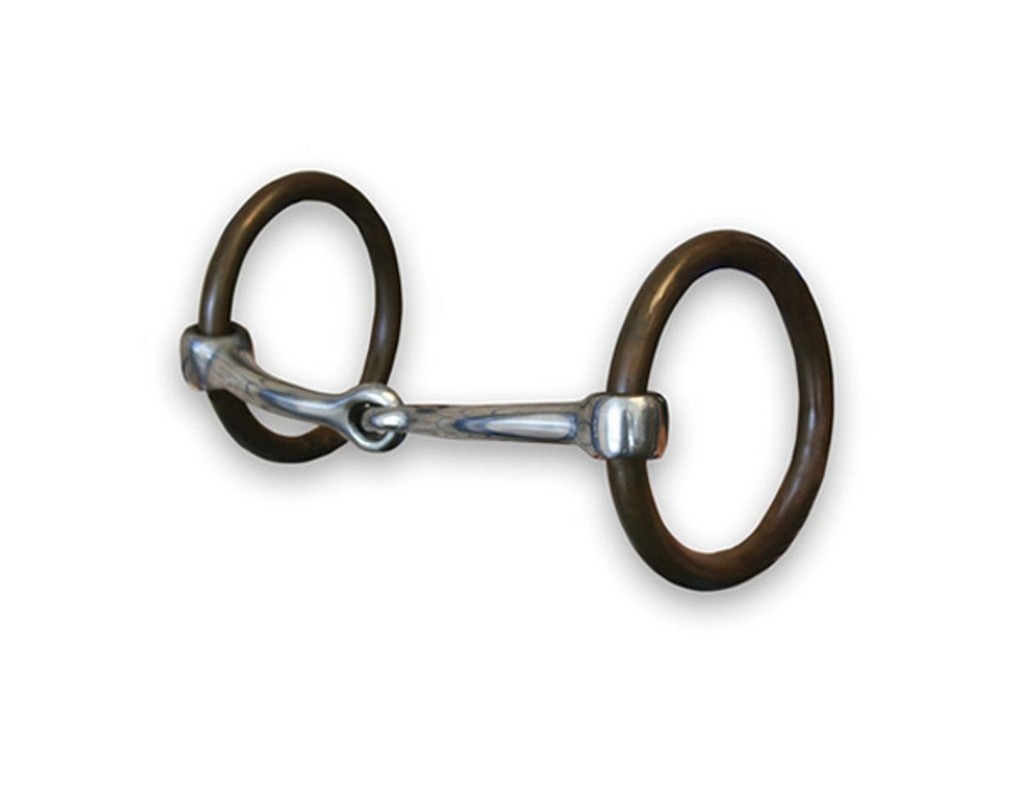 Professionals Choice Bit Bob Avila ORing Snaffle 5 1/4" Mouth AVB-100