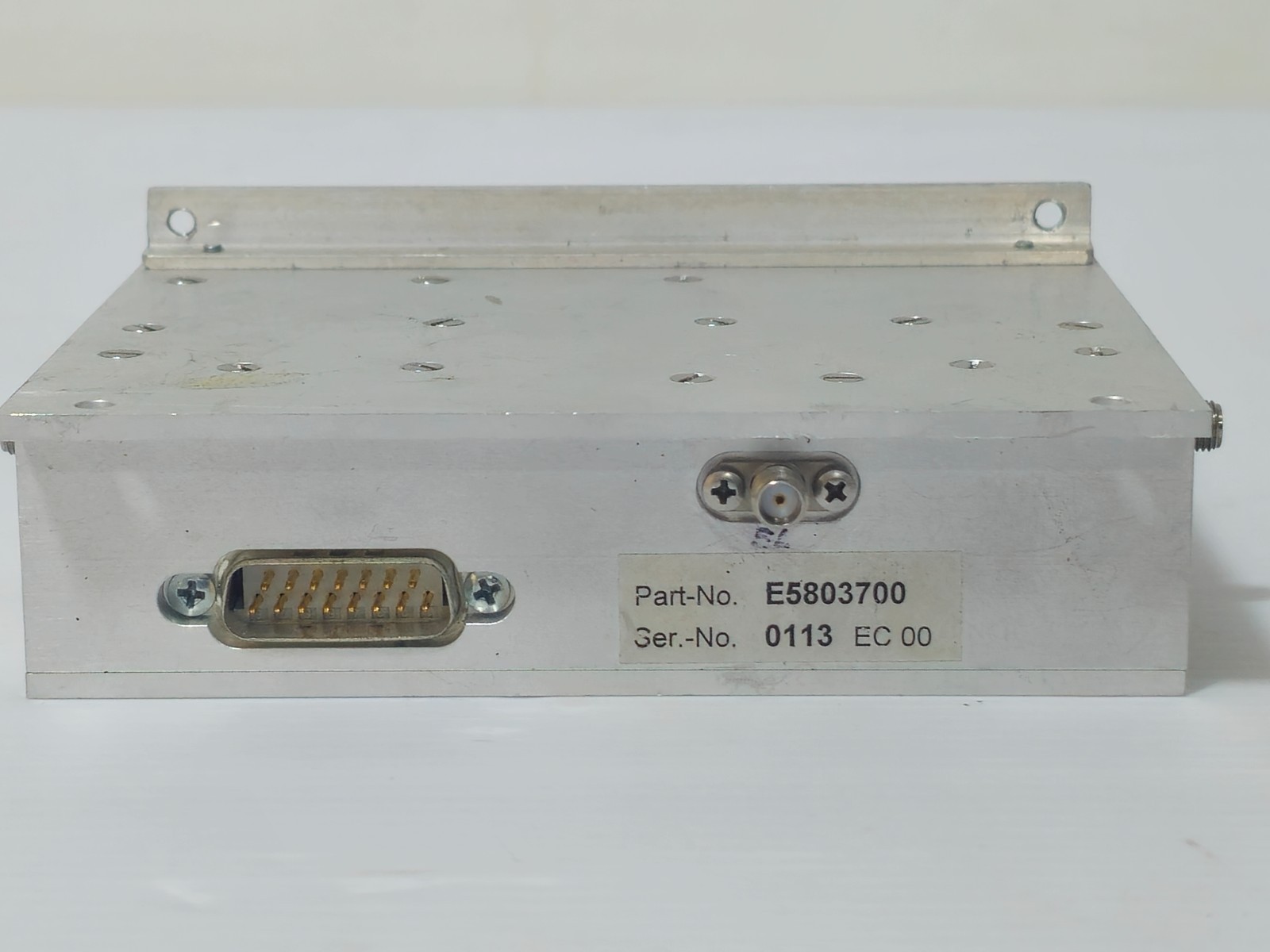 RF Module Amplifier Filter Unit E5803700 Industrial Telecom Aluminum Chassis