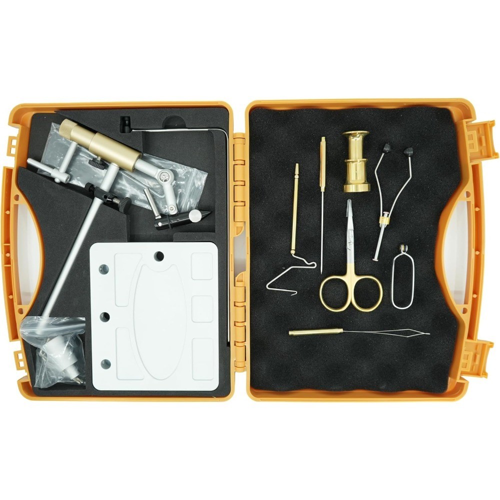 Professional Fly Tying Vise Complete Kit with Essential Tools