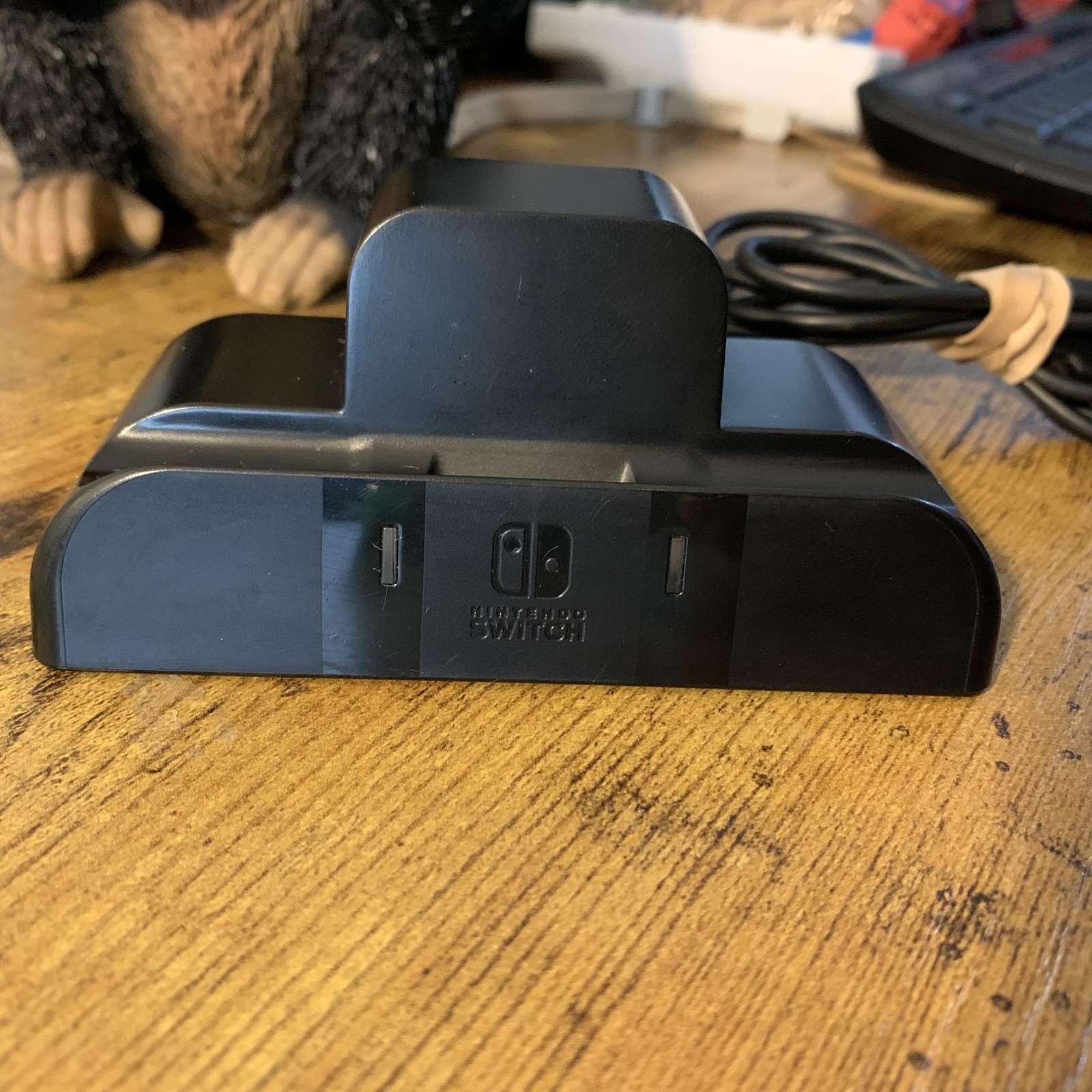 PDP Nintendo Switch Pro Charging Grip Dock Black USB Charger Controller Stand