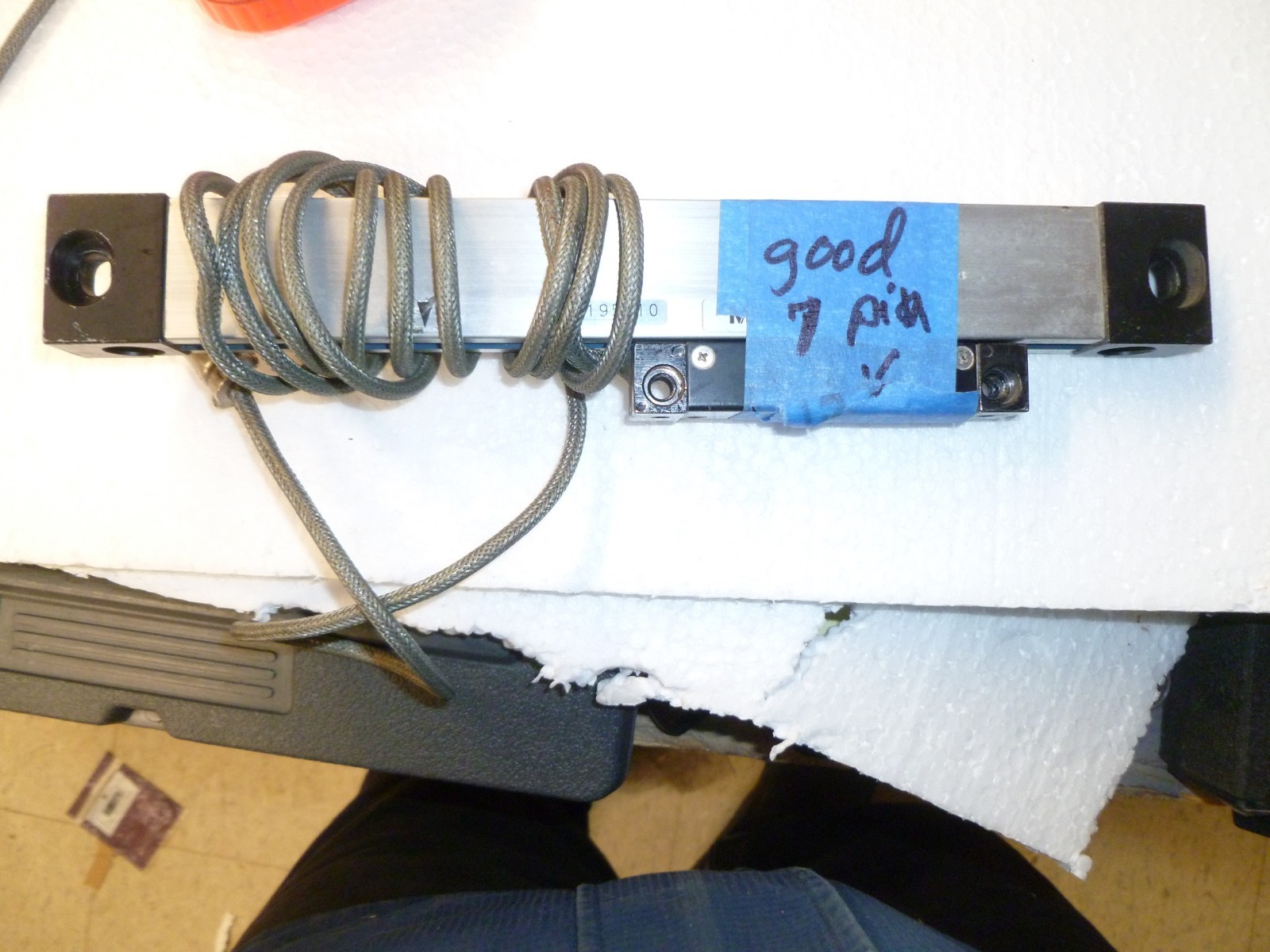 Mitutoyo AT2-F175 Linear Encoder & Scale, 175mm 1µm, 7-Pin Round Connector, 9'