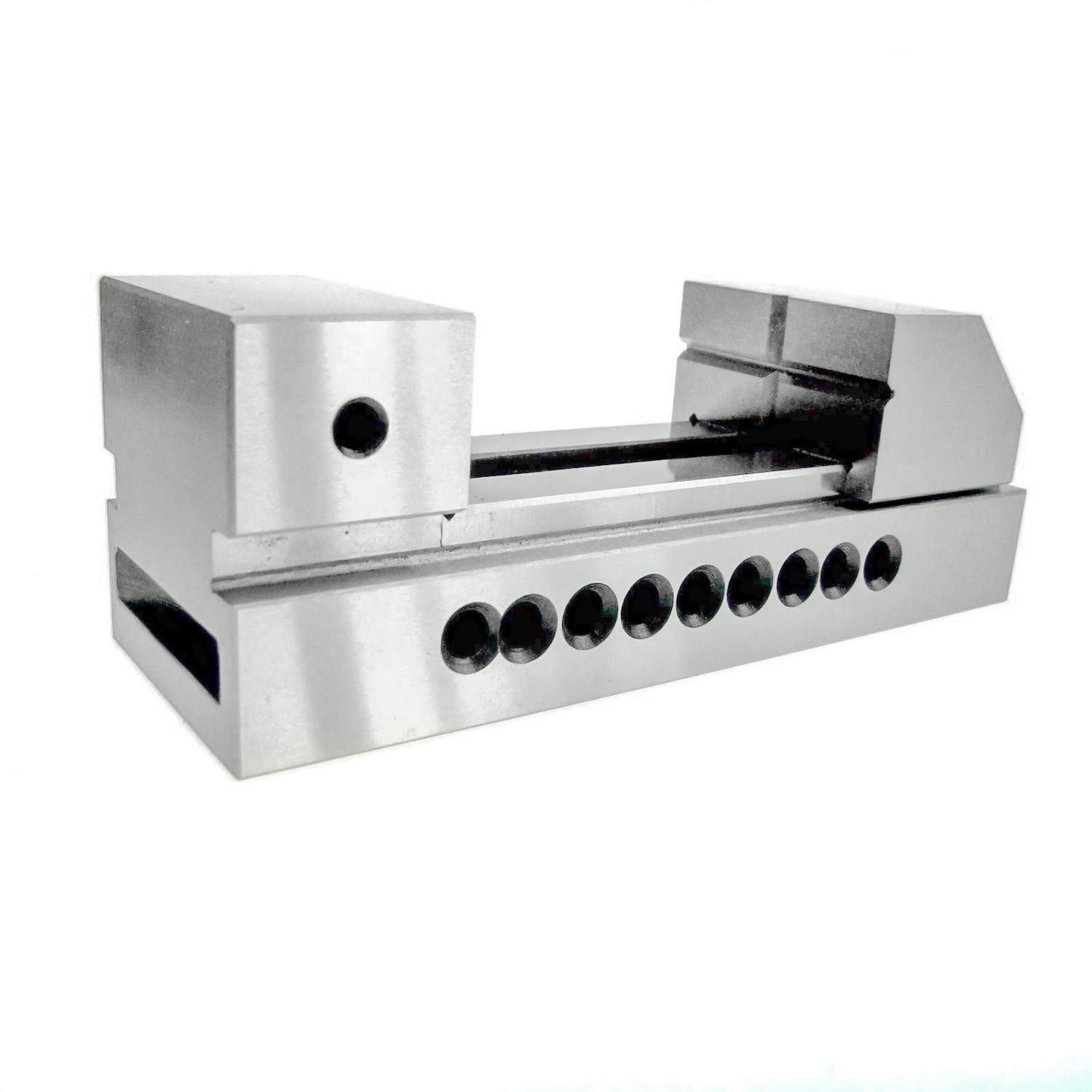 Hfs 2 Precision Grinding Screwless Mini Insert Vise Toolmaker Steel Black