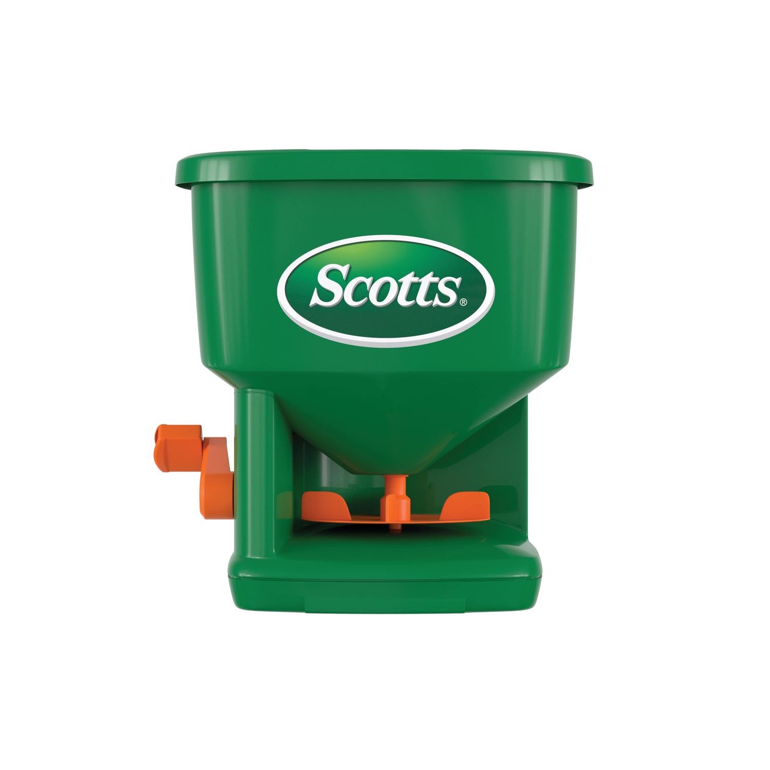 Scotts 71060 1500 sq. ft. Hold Lawn Whirl Hand-Held Spreader for Small Yards