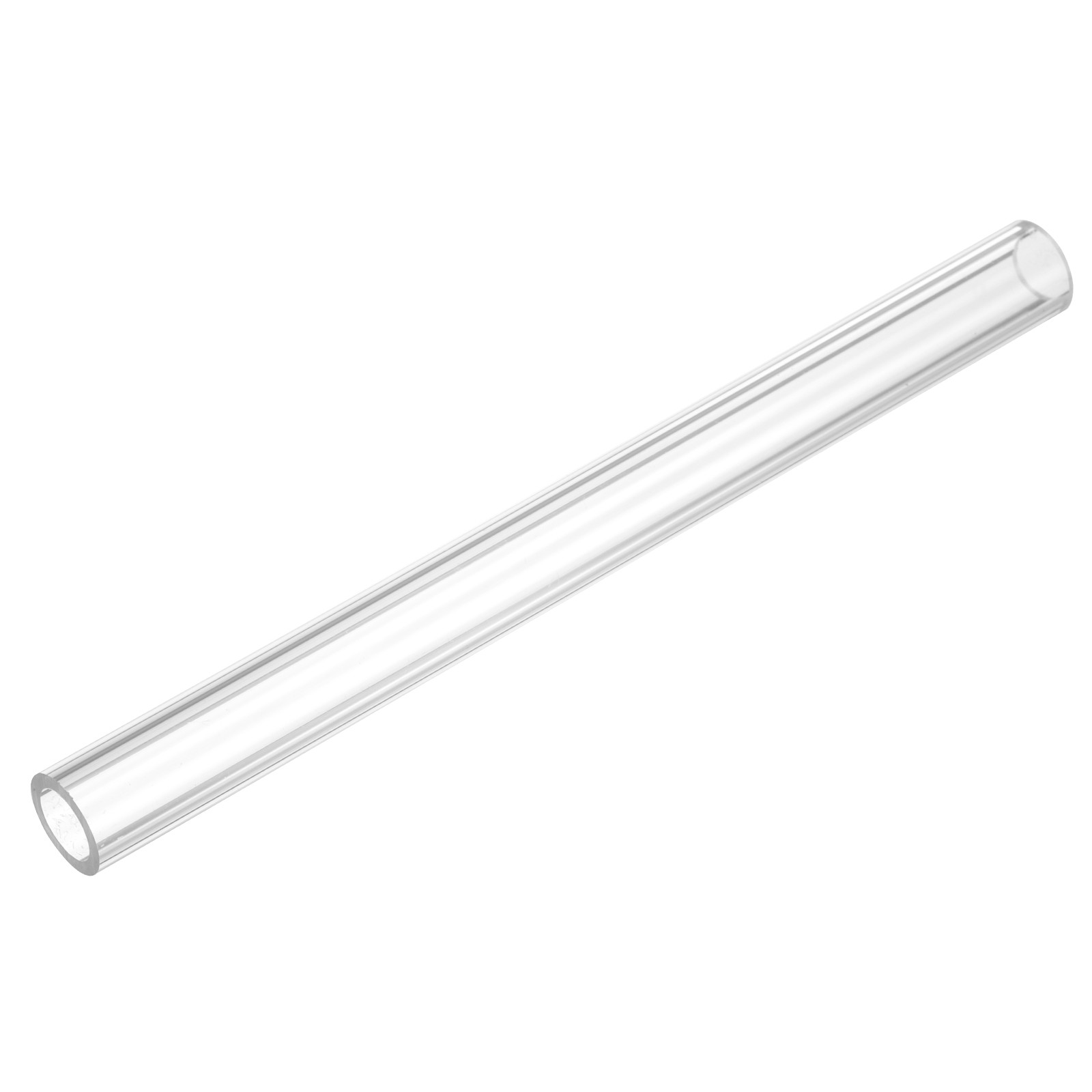 Rigid Round Clear Tubing 9mm ID x 13mm OD x 150mm Length Plastic Tube