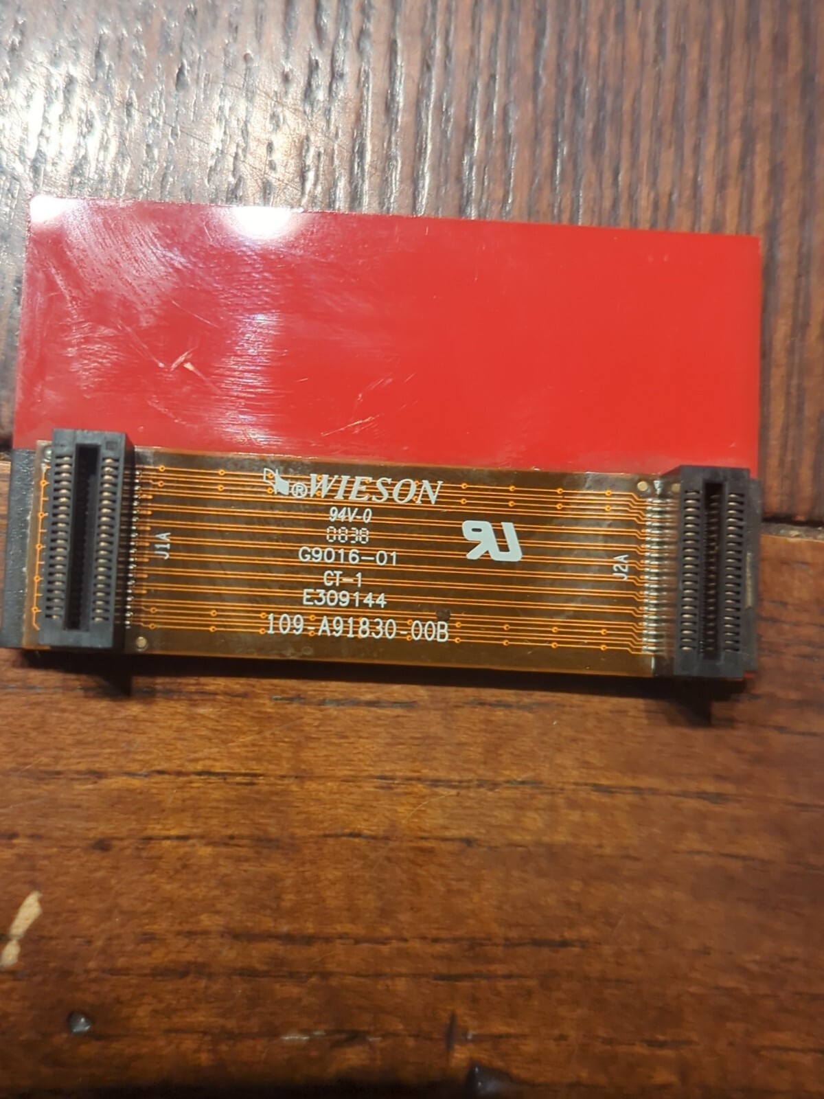 Custom*** Wieson Cross Fire Bridge Cable Card G9016-01 E341699 CT-1