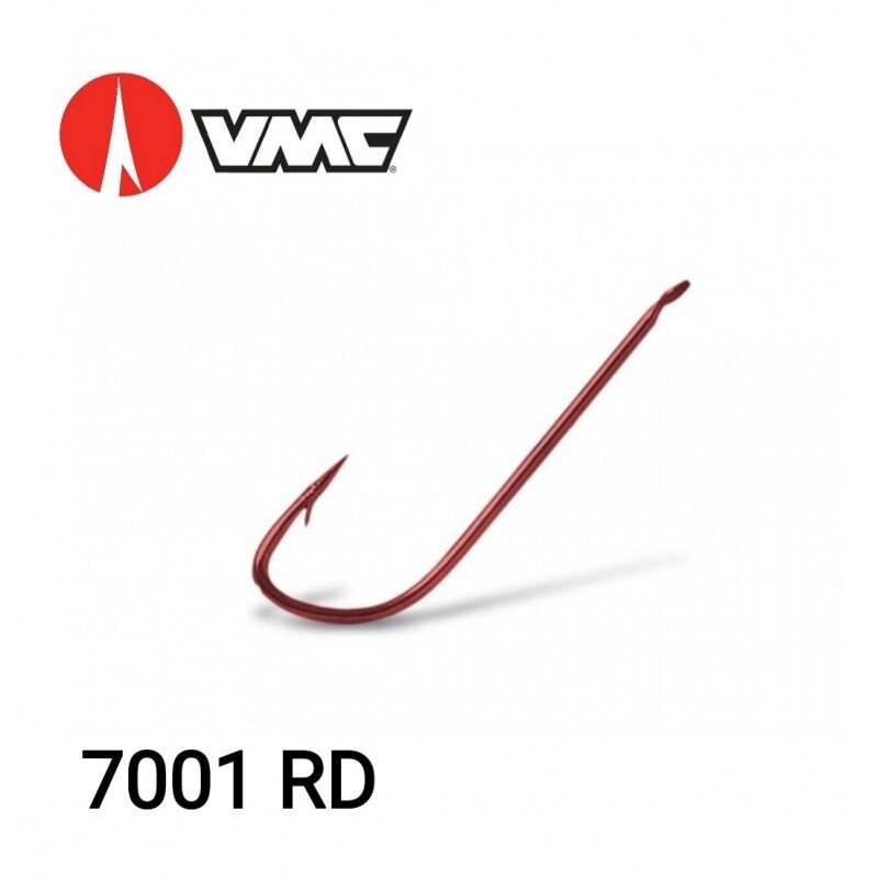 VMC Mystic Match 7001 Feather Light Hook Micro Barbed Red Or Bronze (SALE)
