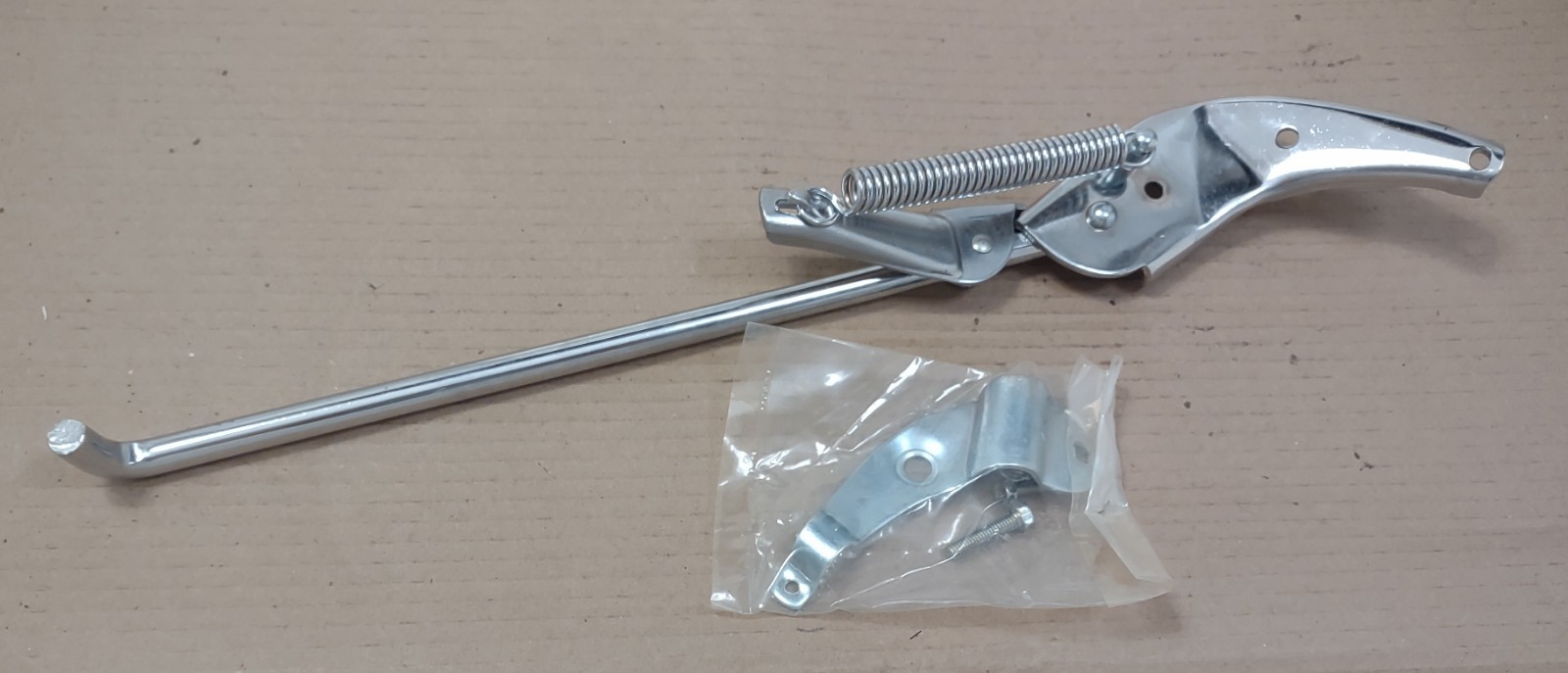Bicycle Silver Chrome Kickstand Chrome For 27" New Vintage Bike