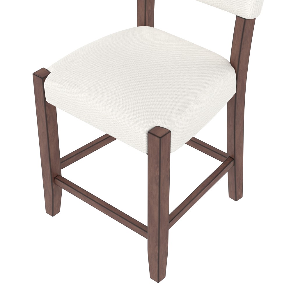 Faux Marble Counter Height Dining Table Set with 2 Chairs, Modern Pub