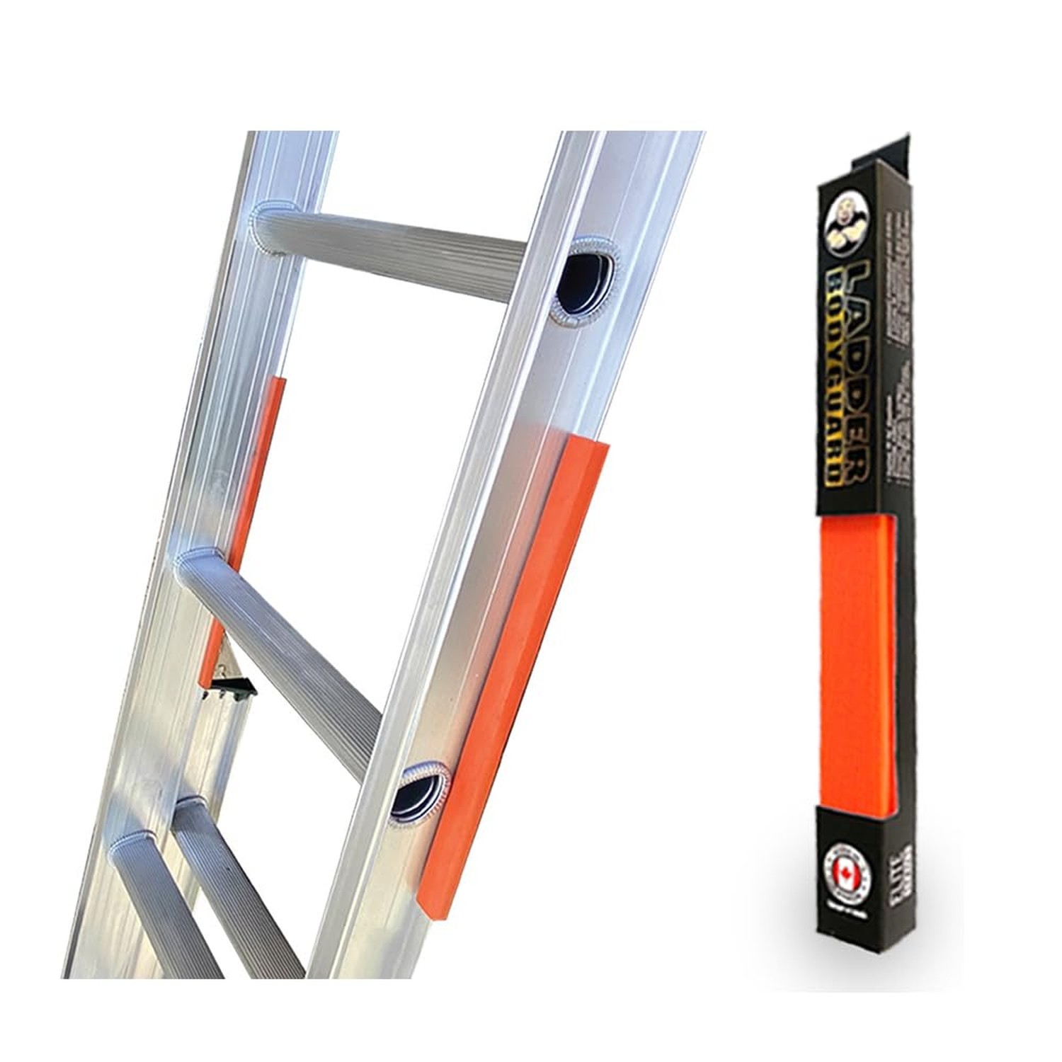 Ladder Rail Covers for Gutters & Roof, Non-Marring Surface Protector, Helps R...