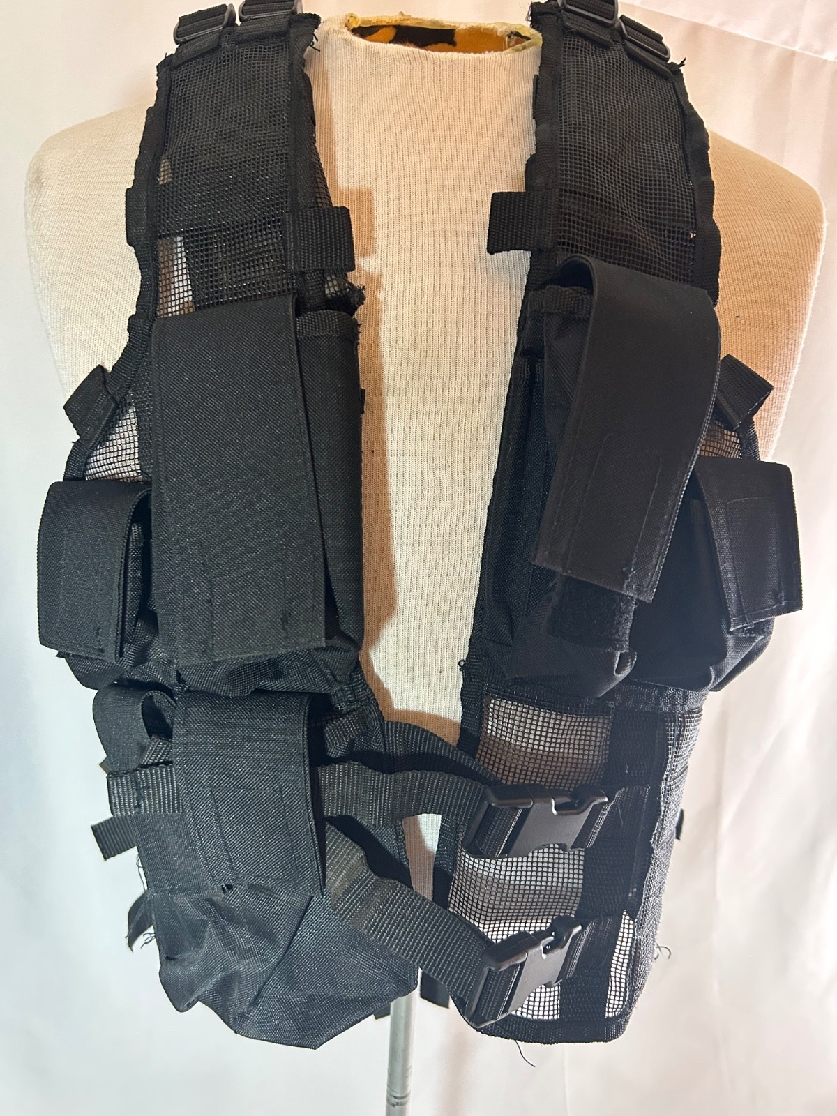 Tactical Load Bearing Black Adjustable Military Backpack ga 301-20-430 Prepper