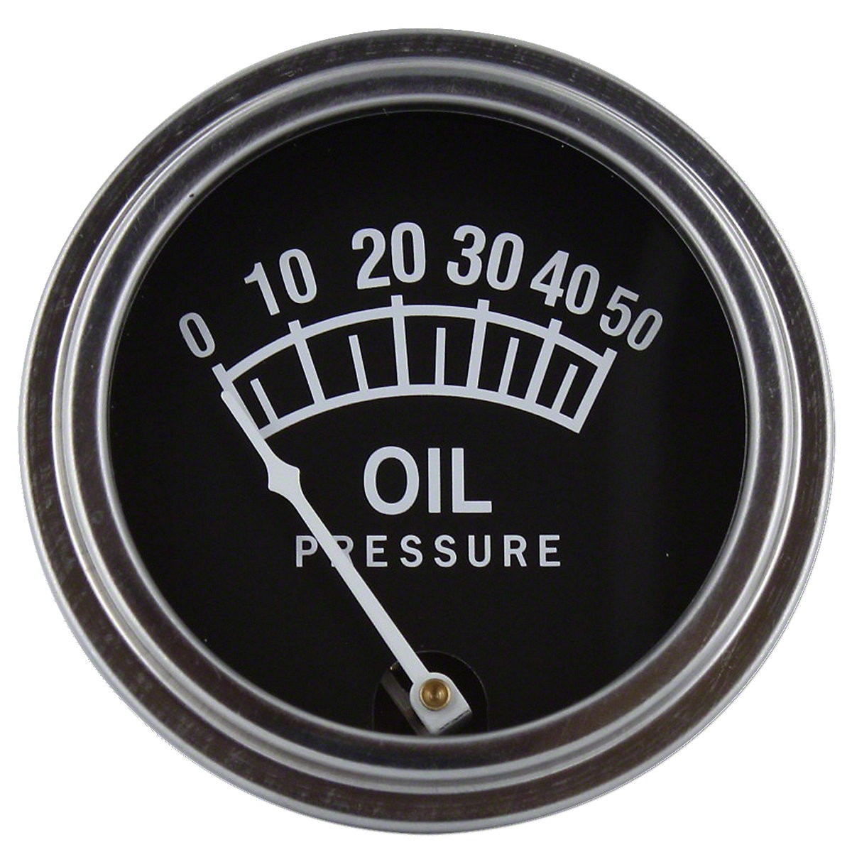 Universal Oil Pressure Gauge Fits John Deere Tractor | 0-50 PSI