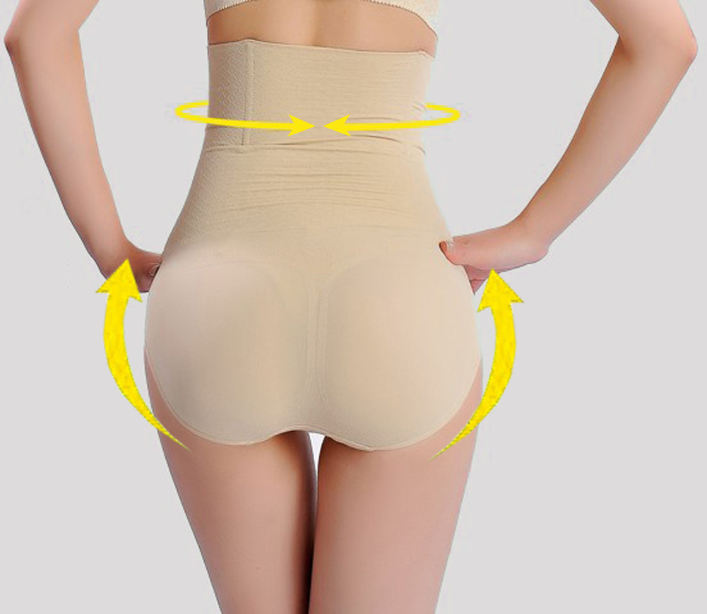 PANTS SEAMLESS  WAIST FIRM TUMMY CONTROL SHAPER KNICKERS BRIEFS 3779