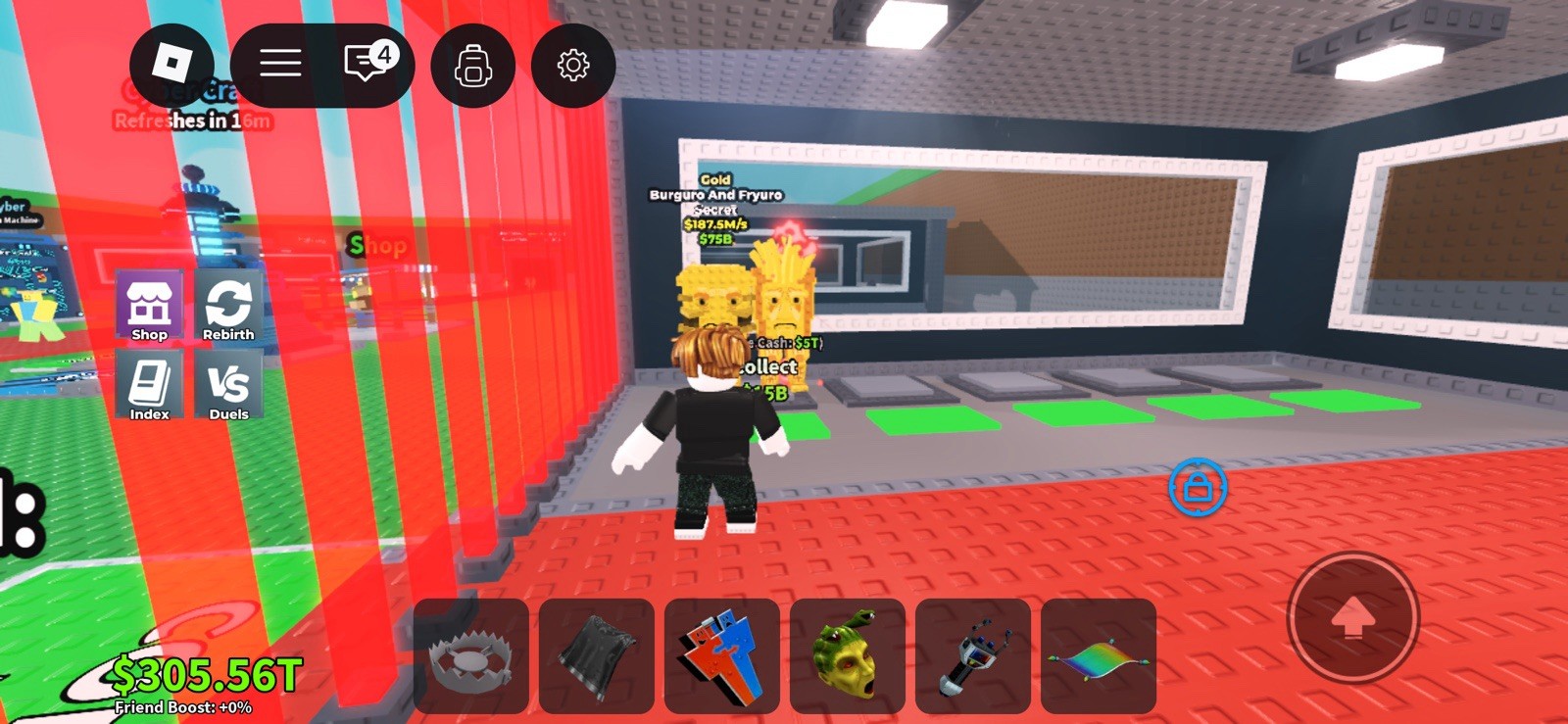 Roblox Gold Burguro And Fryuro Secret Game Item Collectible Asset
