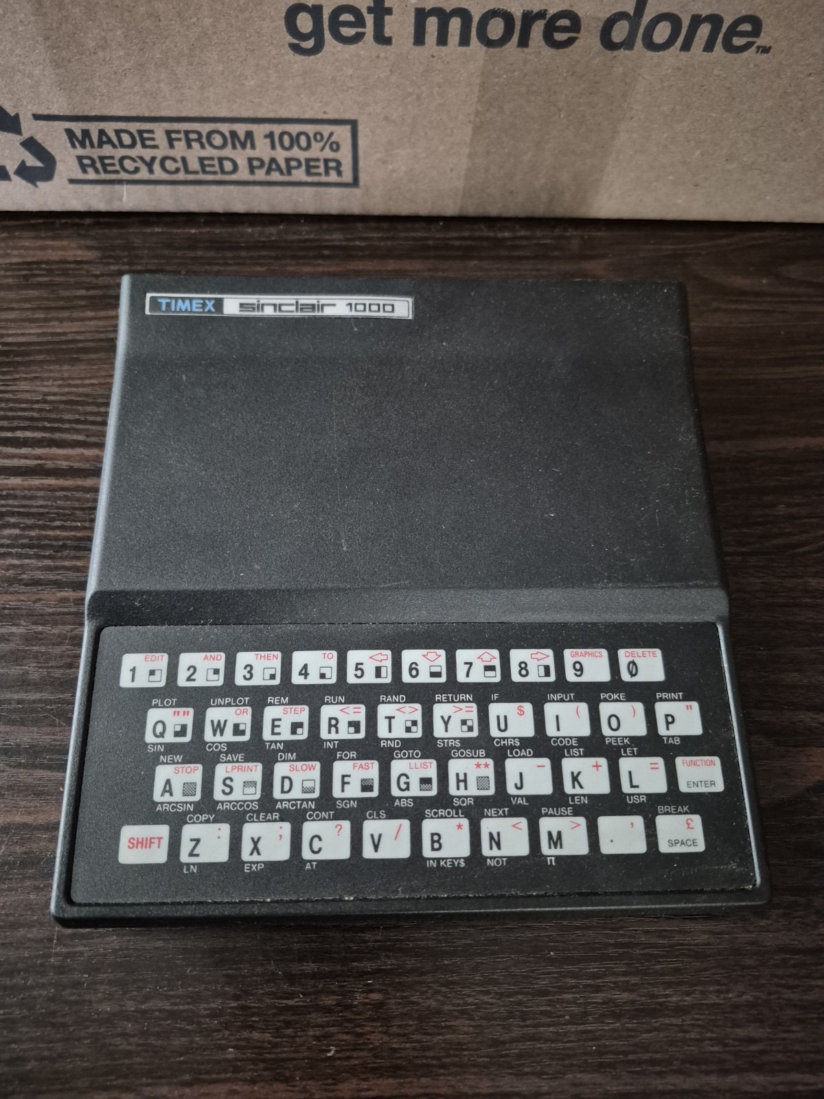 Timex Sinclair 1000 Vintage Personal Computer w/ Box (UNTESTED)