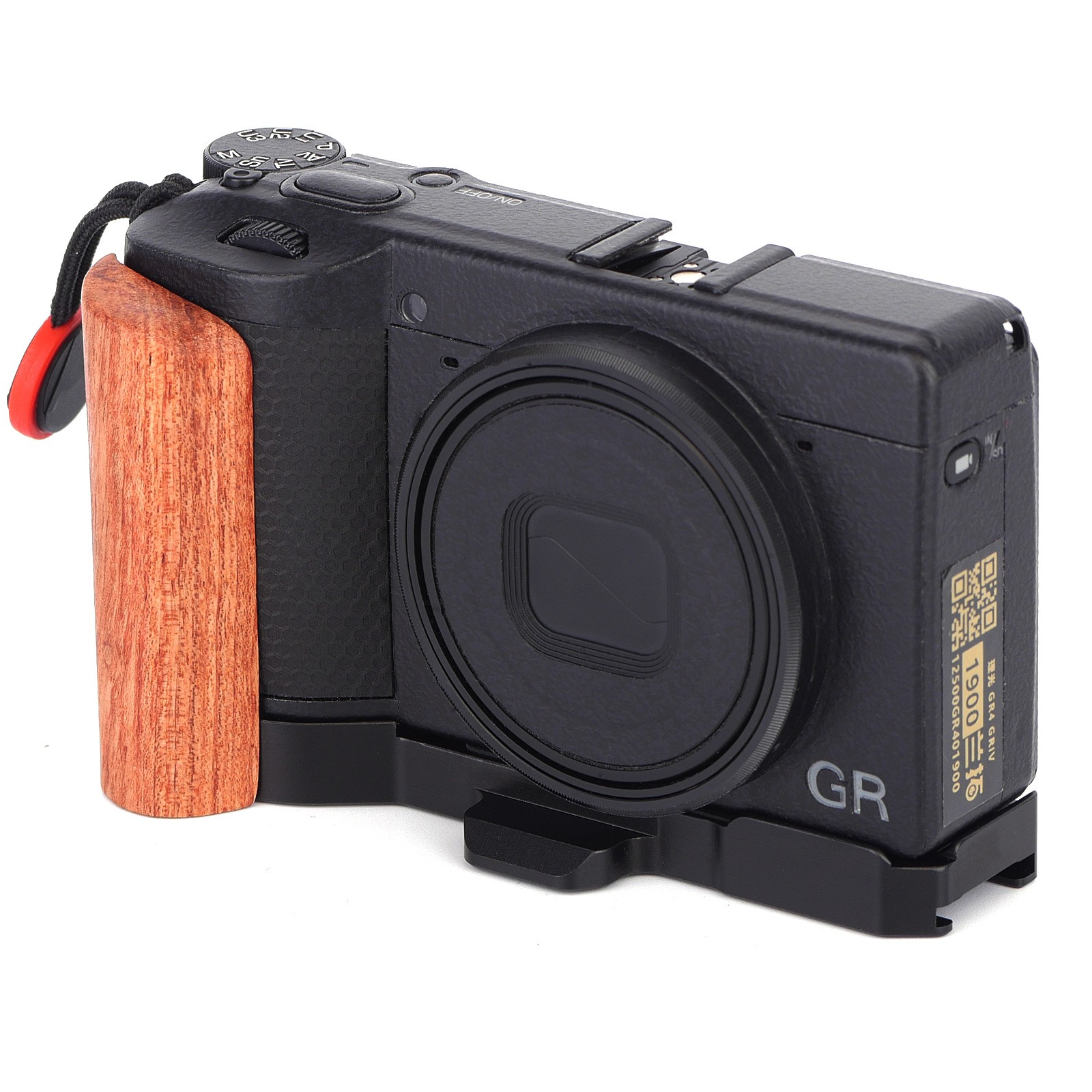 Rose Wood L Hand Grip for RICOH GR4 GR IV Camera Handle