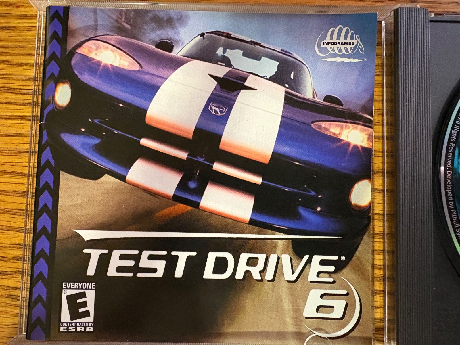Infogrames Test Drive 6 Software in Jewel Case
