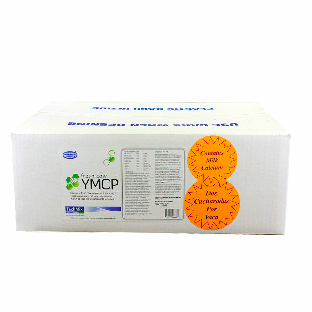 Fresh Cow YMCP Plus Box 2 - 25 Pounds Bags Dry Powder Cattle Calcium Niacin