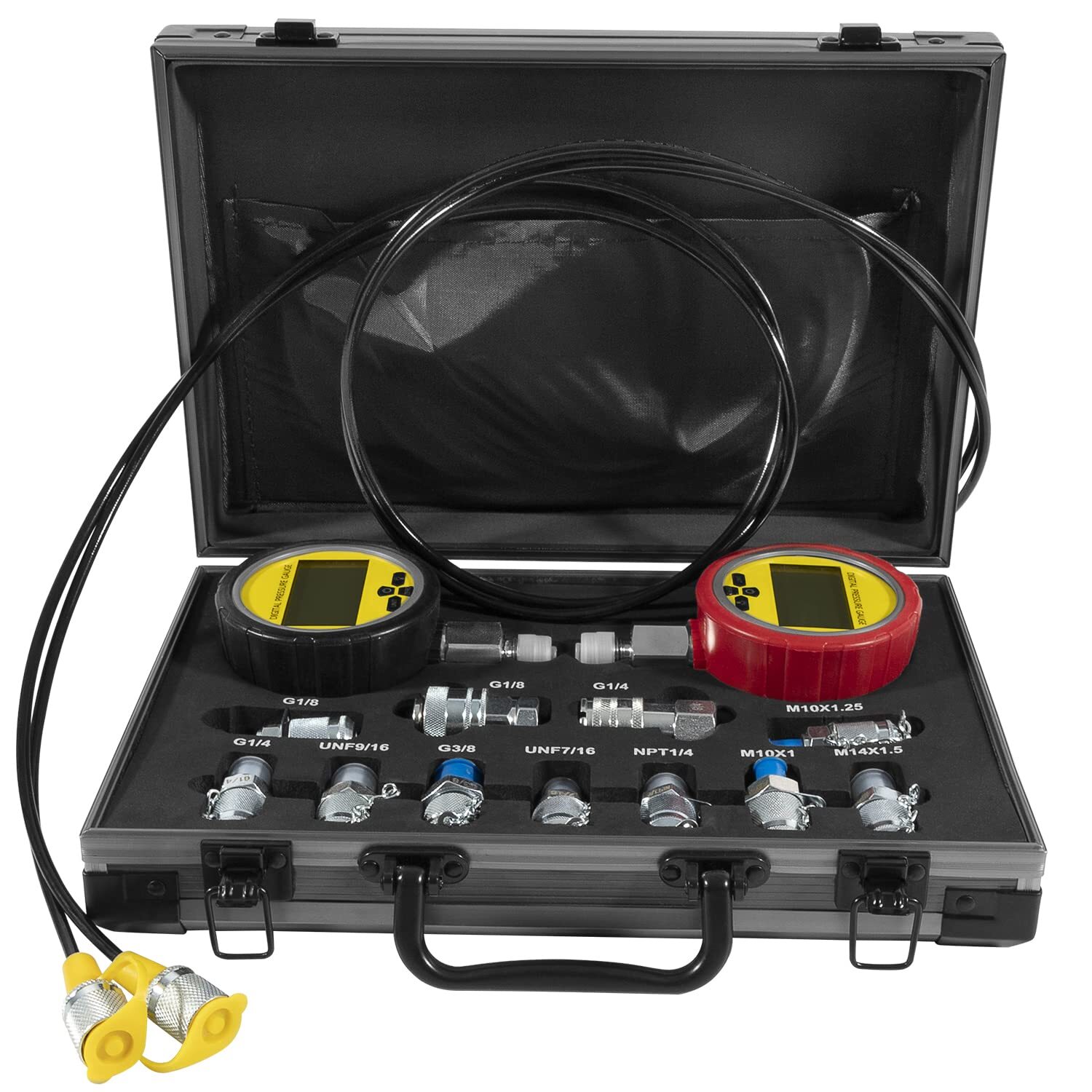 For Excavator Construction Machinery, 70M Digital Hydraulic Pressure Test Kit