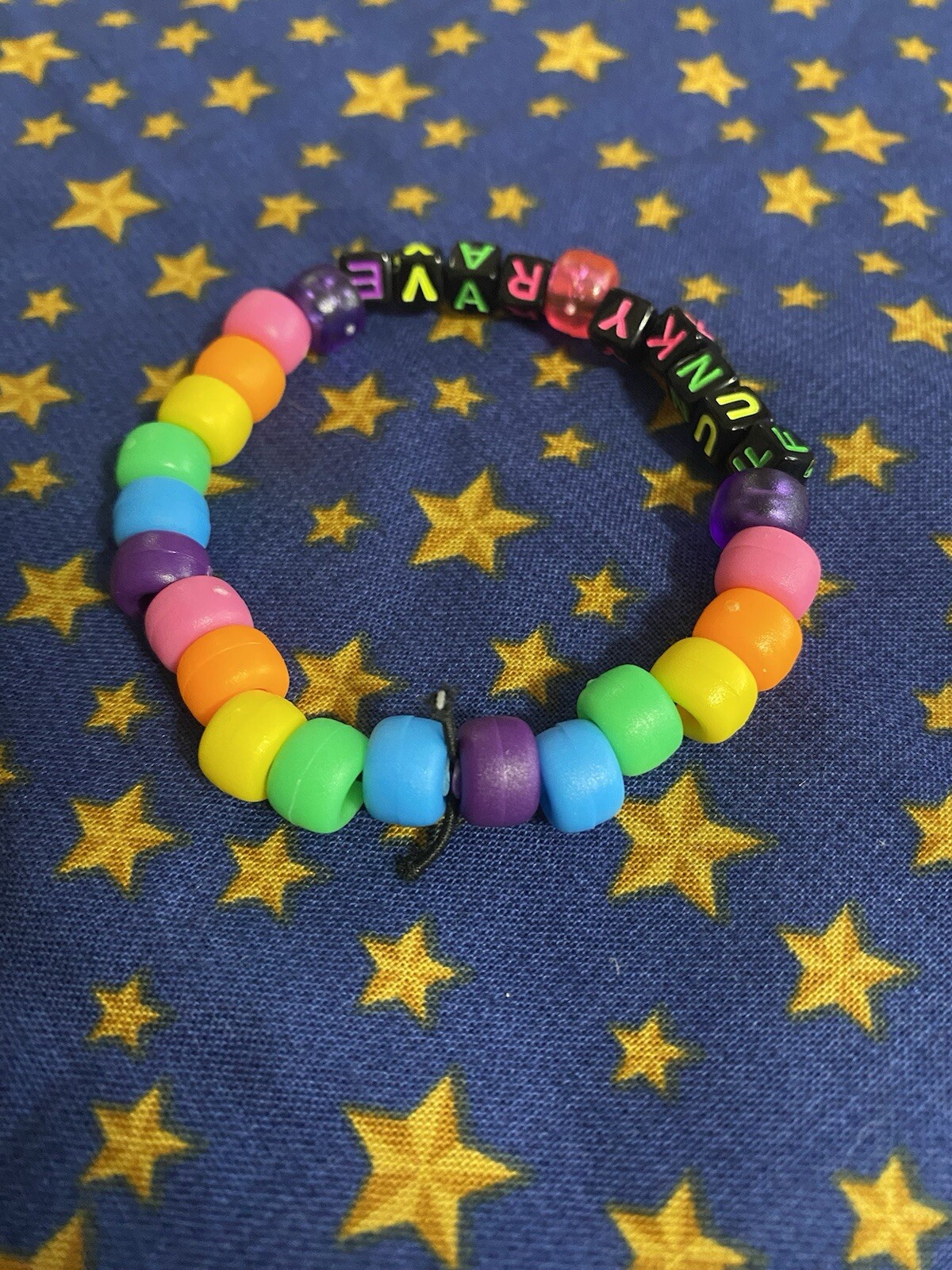 Funky Rave Colorful Bracelet - Handmade