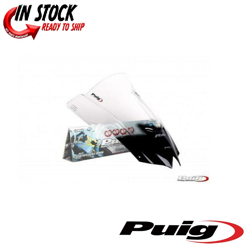 Puig Racing Windscreen Clear #4635W Yamaha YZF-R6 2008-2016