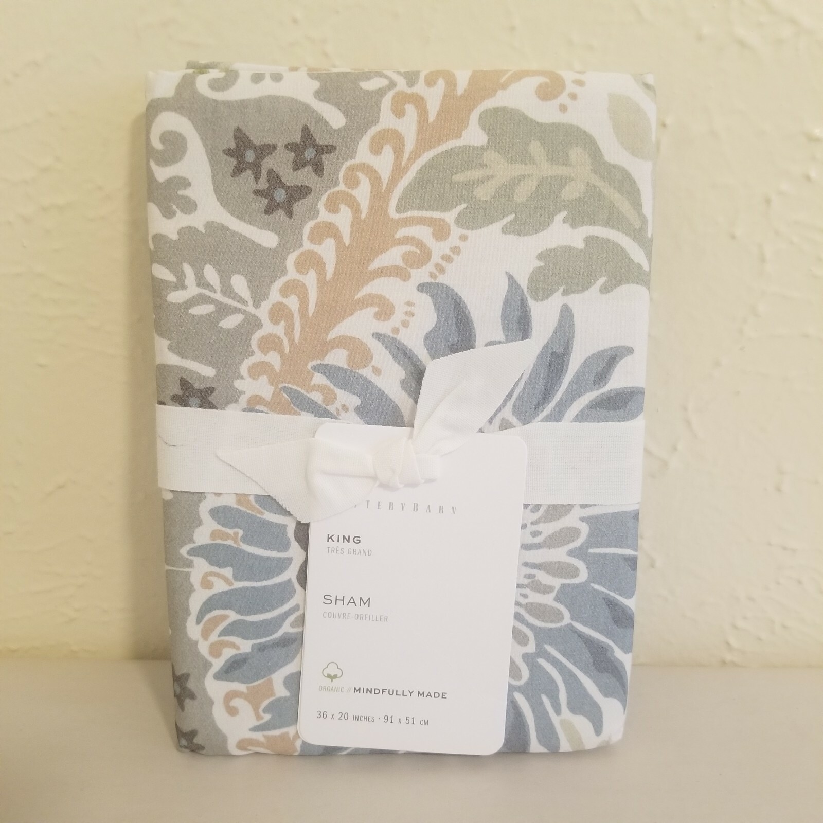 Pottery Barn Joni Organic King Sham