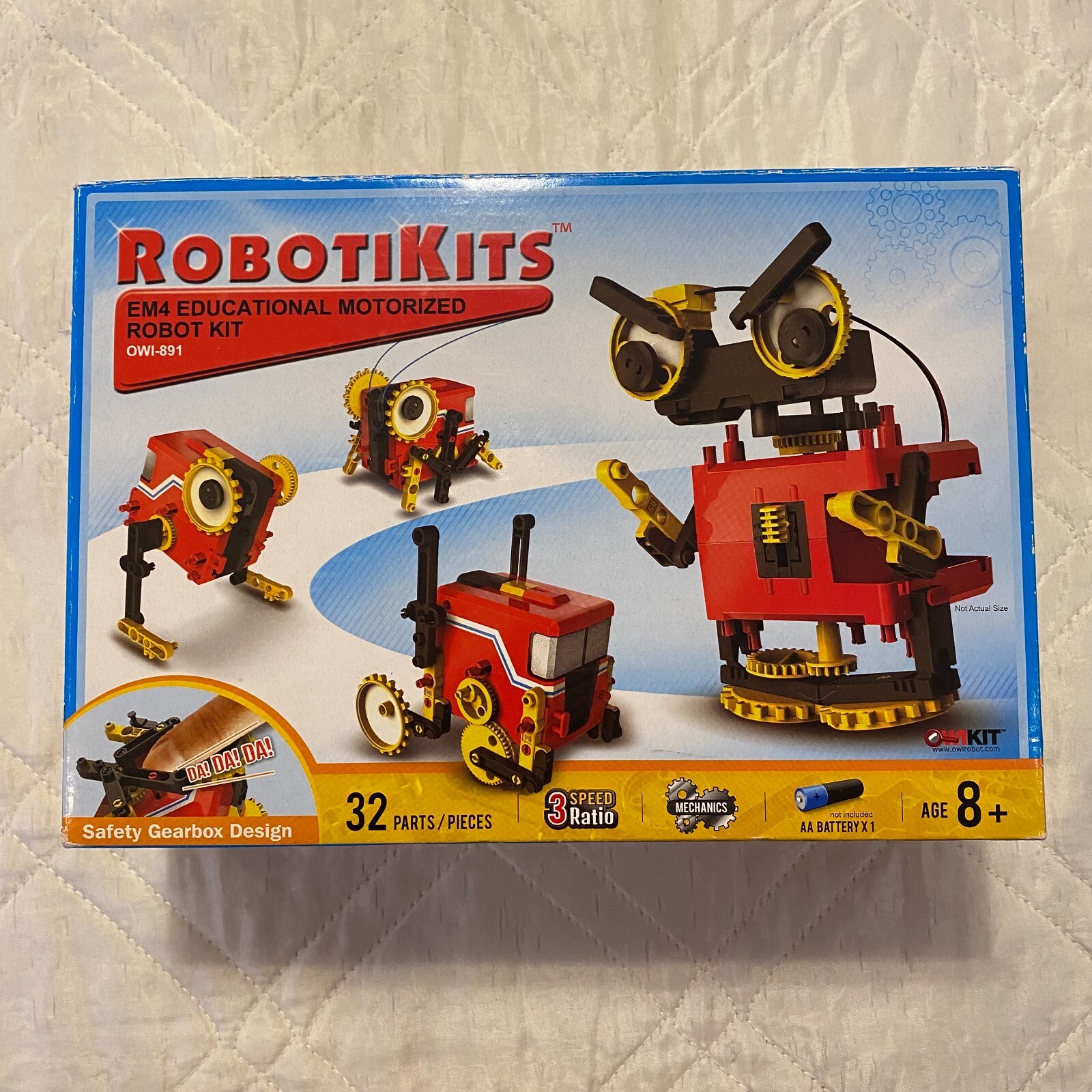 Robotikits EM4 Educational Motorized Robot Kit, OWI-891