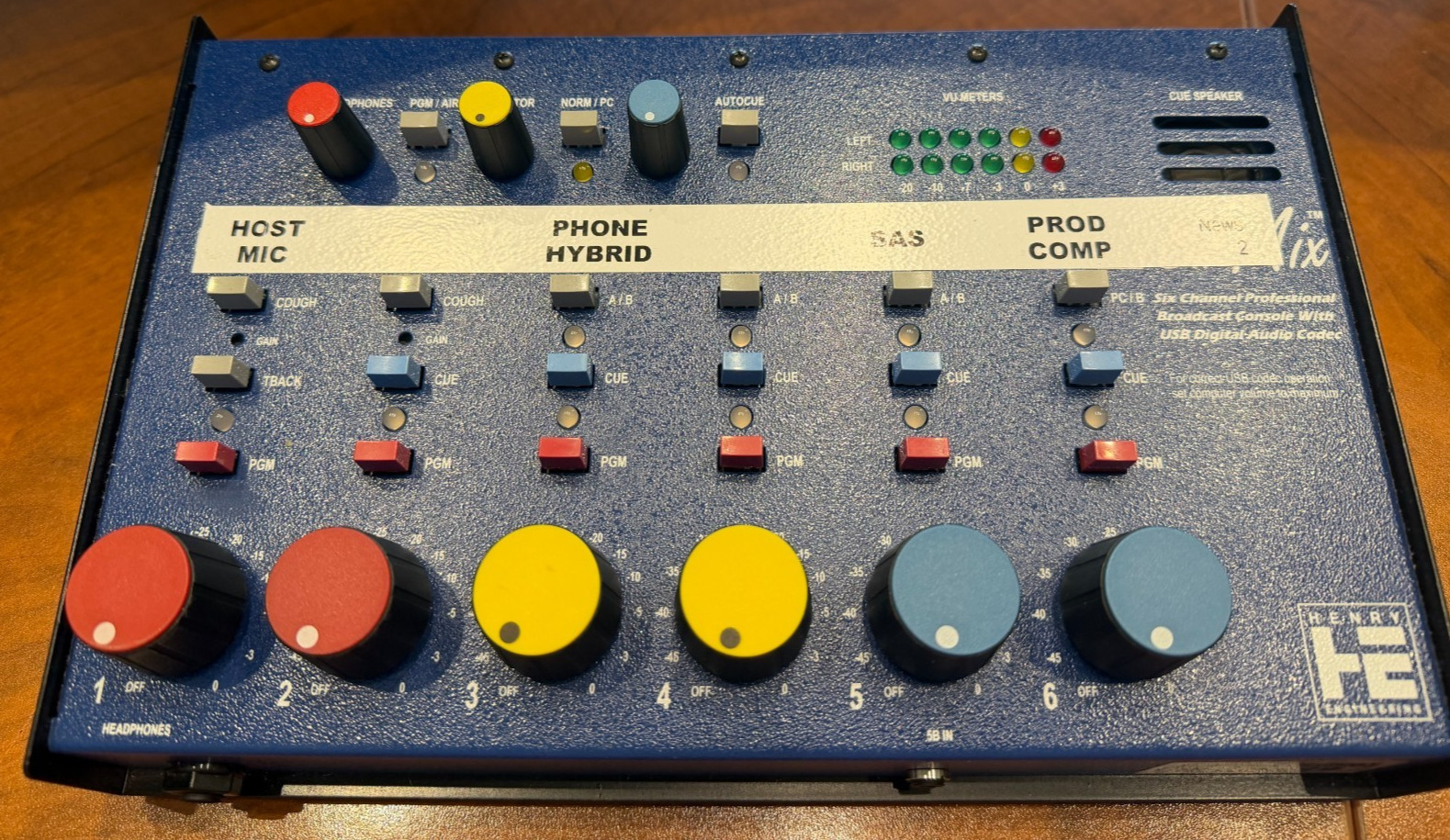 Henry Engineering SixMix usb audio console