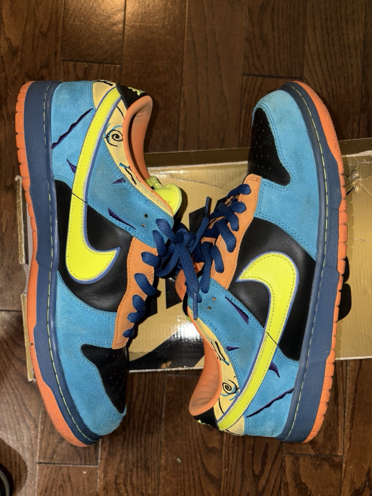 Nike SB Dunk Low “Skate or Die” Size 12 Black Yellow 2008  OG Box